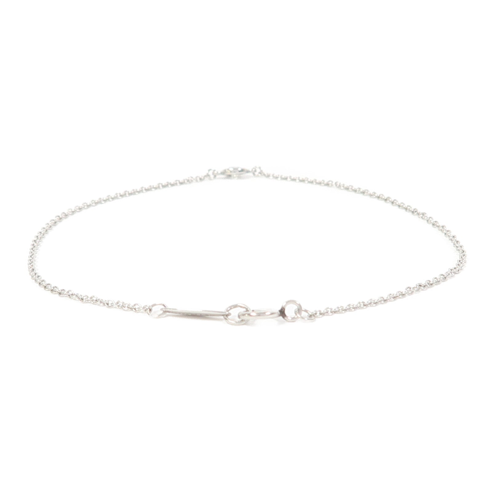 TIFFANY＆CO 【激減優惠】Pt950鉑金Elsa Peretti Bracelet手鏈