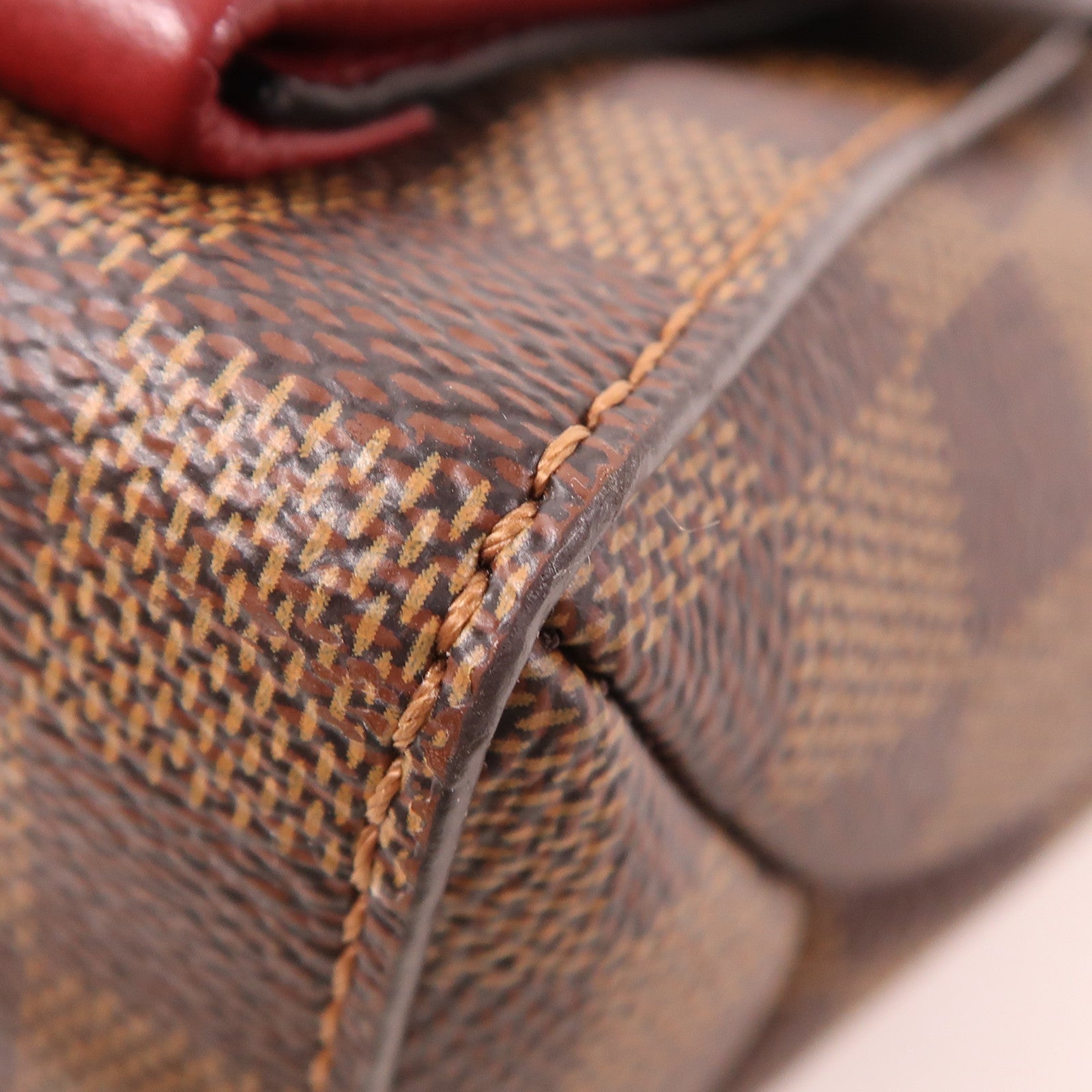 LOUIS VUITTON Damier Vavin PM金扣鏈帶肩背袋