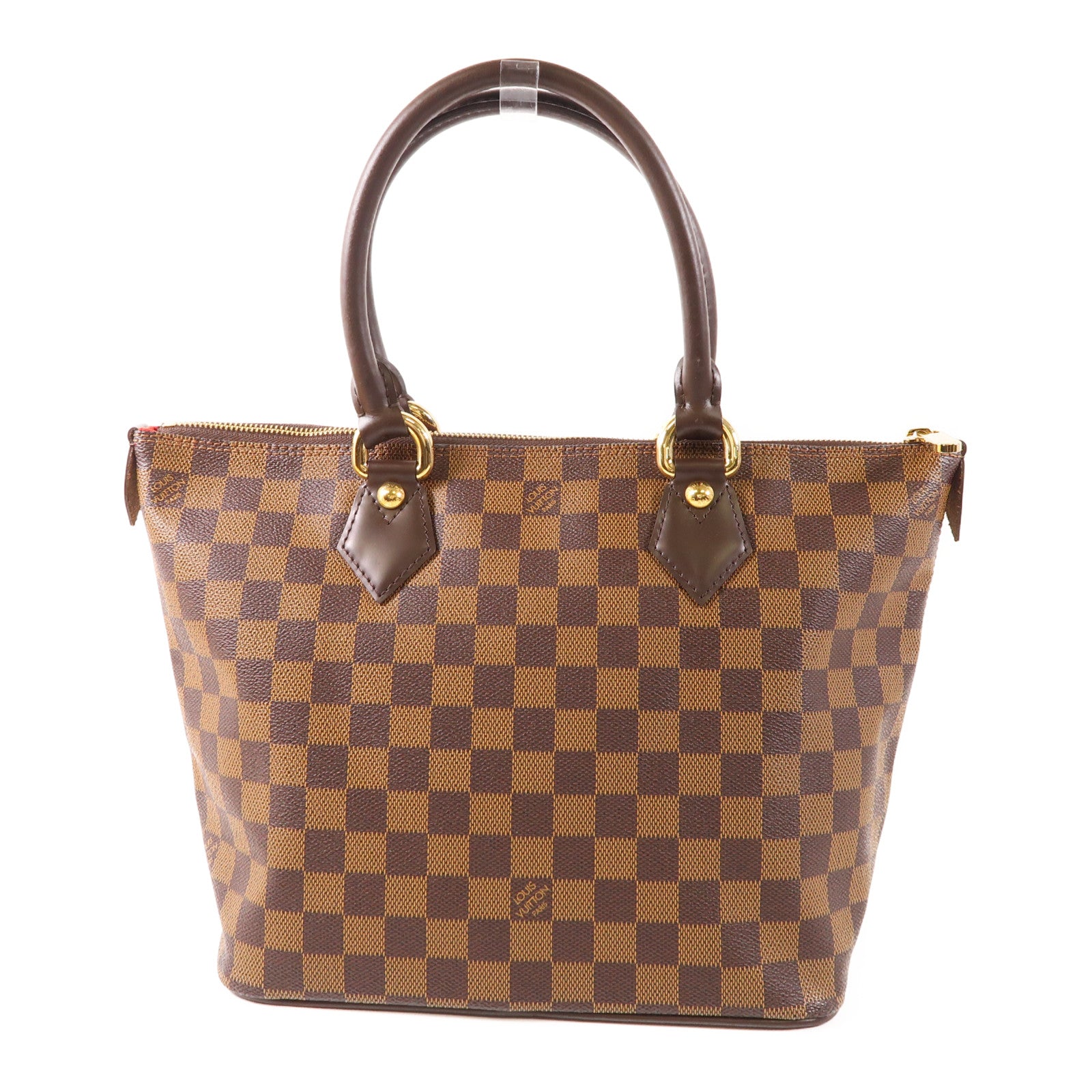 LOUIS VUITTON LV GHW Saleya PM Shoulder Handbag N51183 Damier Brown