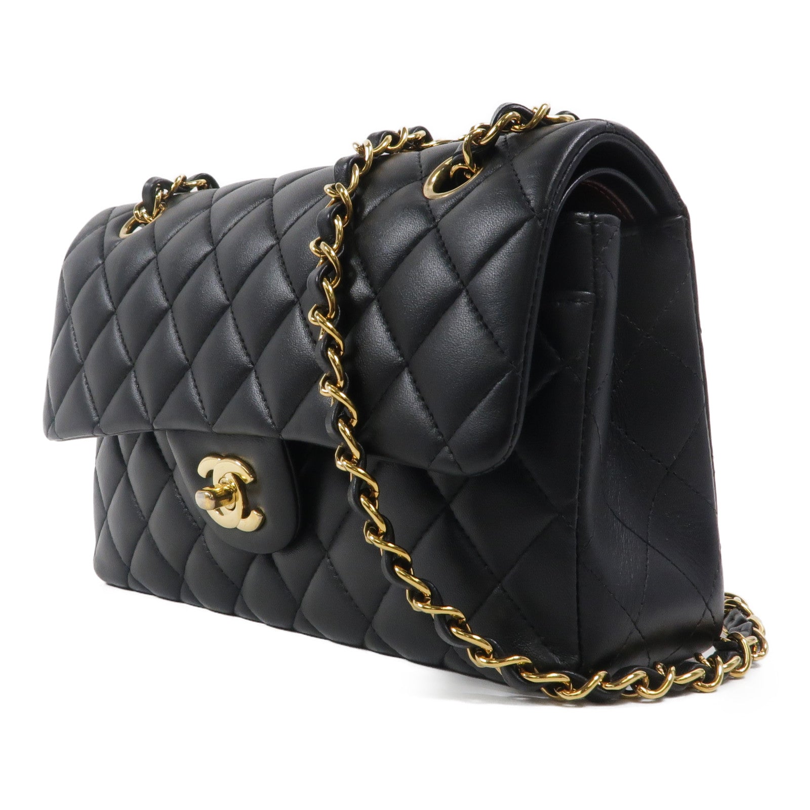 CHANEL 羊皮皮革Classic 23鏈帶肩背袋