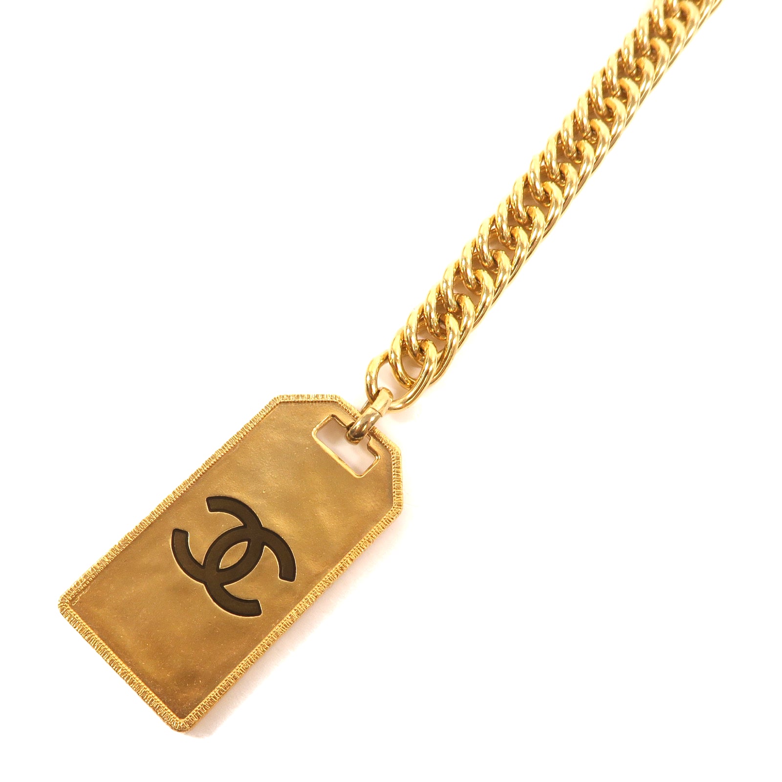 CHANEL 金屬Chain Lariat Necklace項鍊
