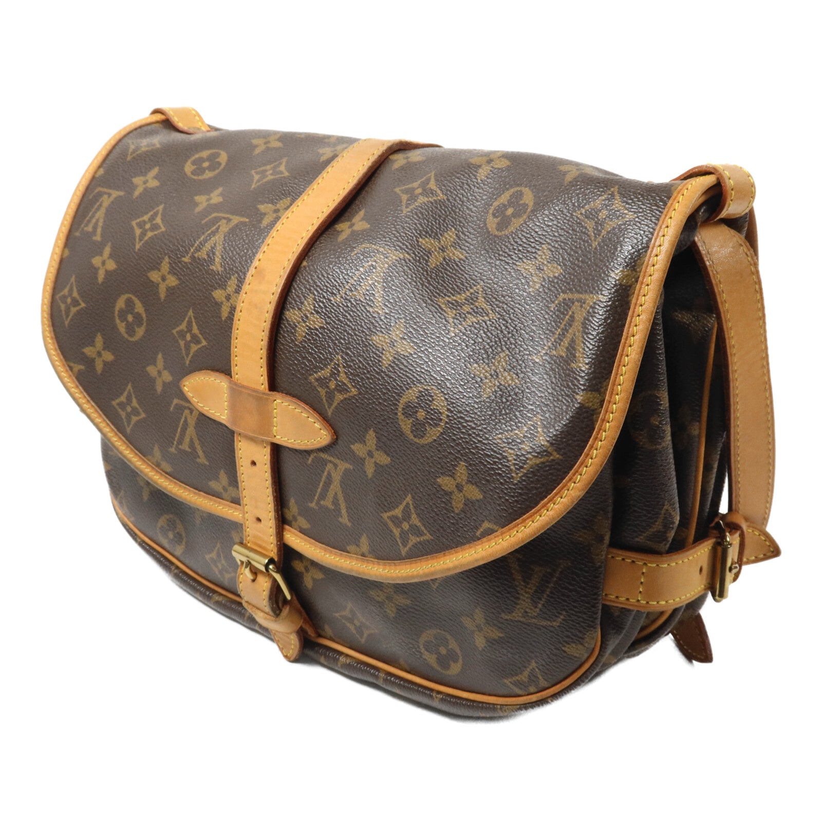 LOUIS VUITTON Monogram Saumur 30肩背袋