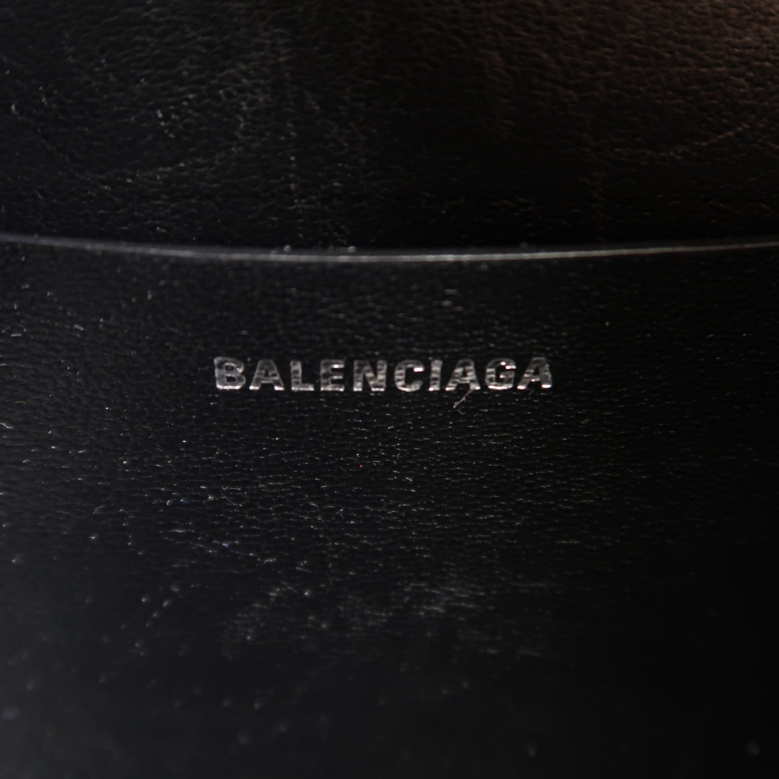 BALENCIAGA 牛皮皮革Shoulder Bag銀扣手挽肩背兩用袋