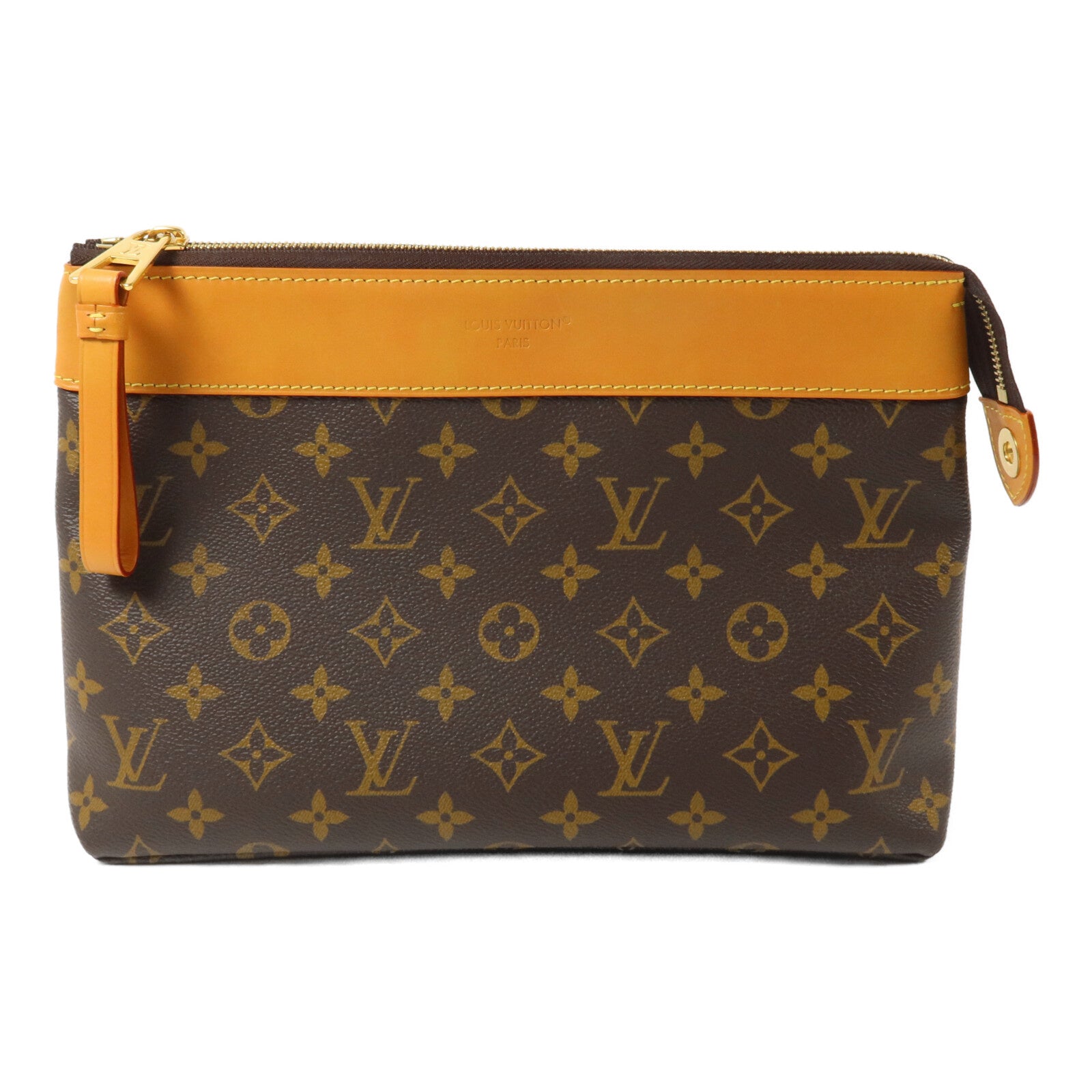 LOUIS VUITTON Monogram Archive Pochette Voyage Souple手拿包
