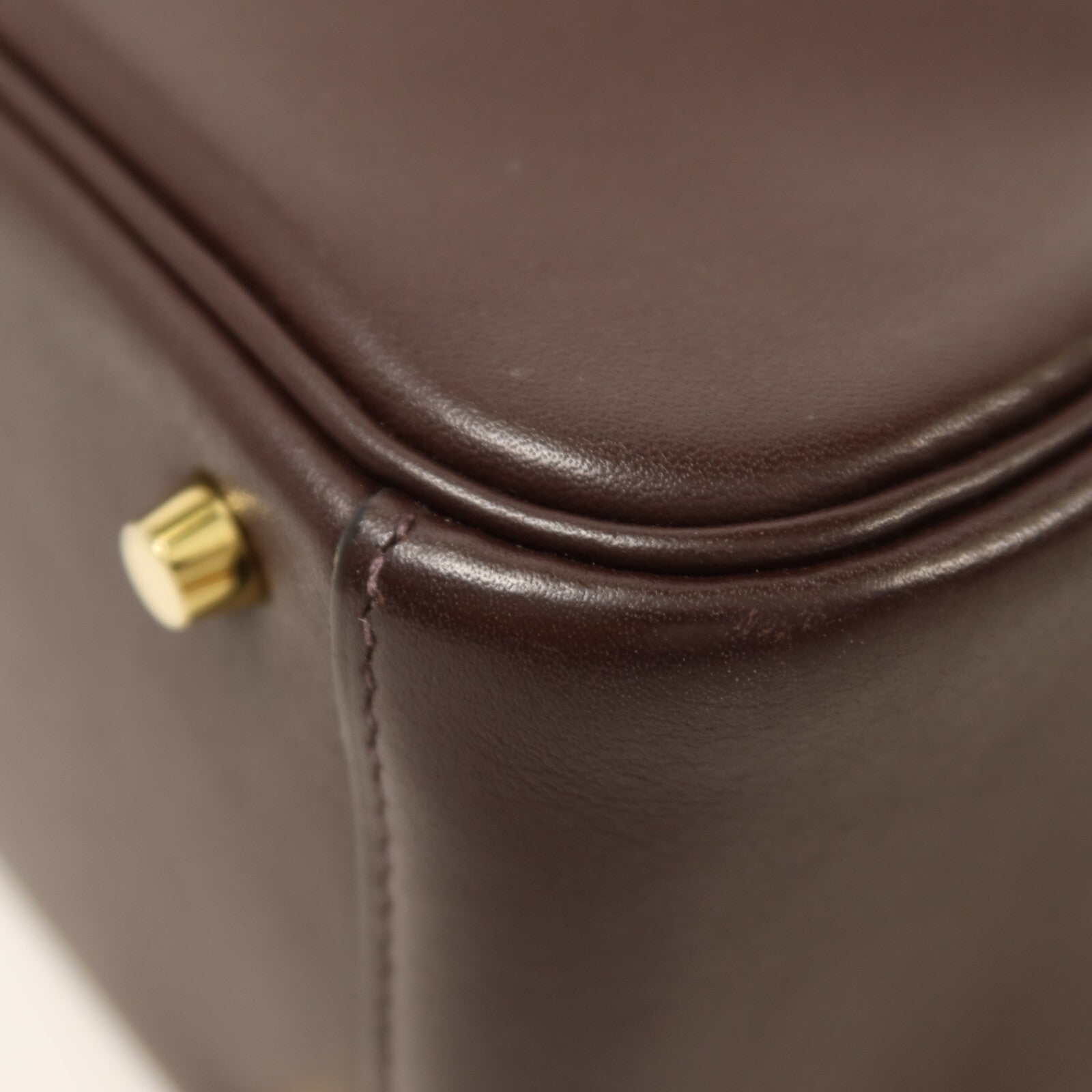 HERMES Swift皮革Mini Lindy手挽肩背兩用袋Rouge Sellier