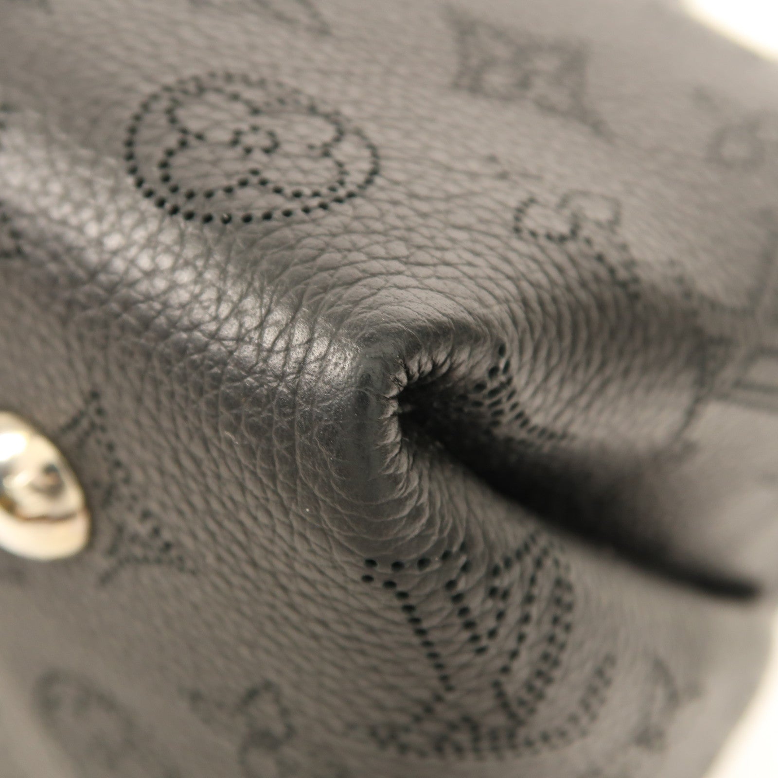 LOUIS VUITTON Mahina Bella銀扣手挽肩背兩用袋