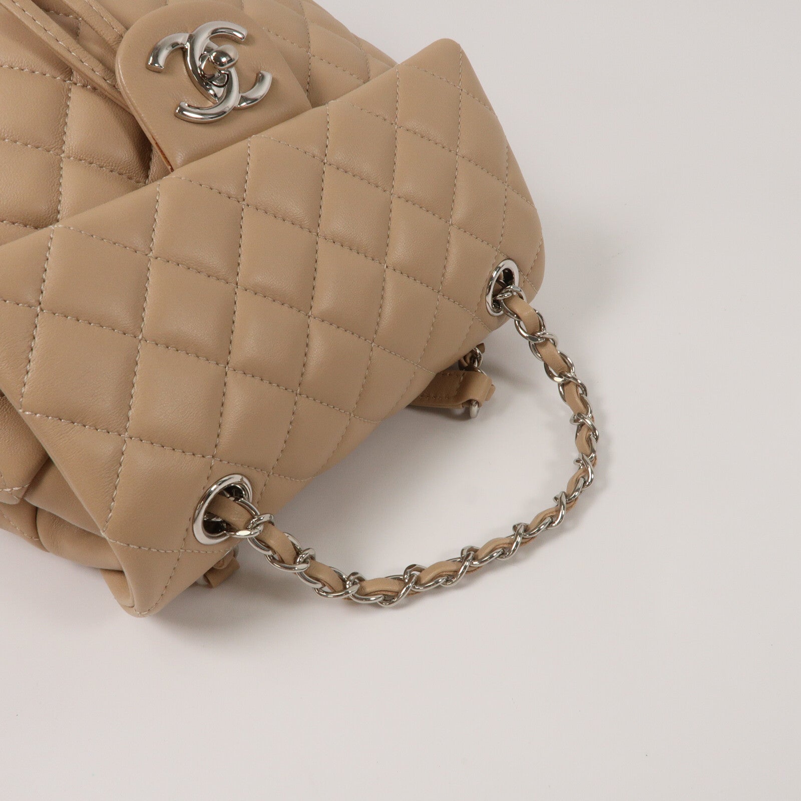 CHANEL 羊皮皮革Backpack背包