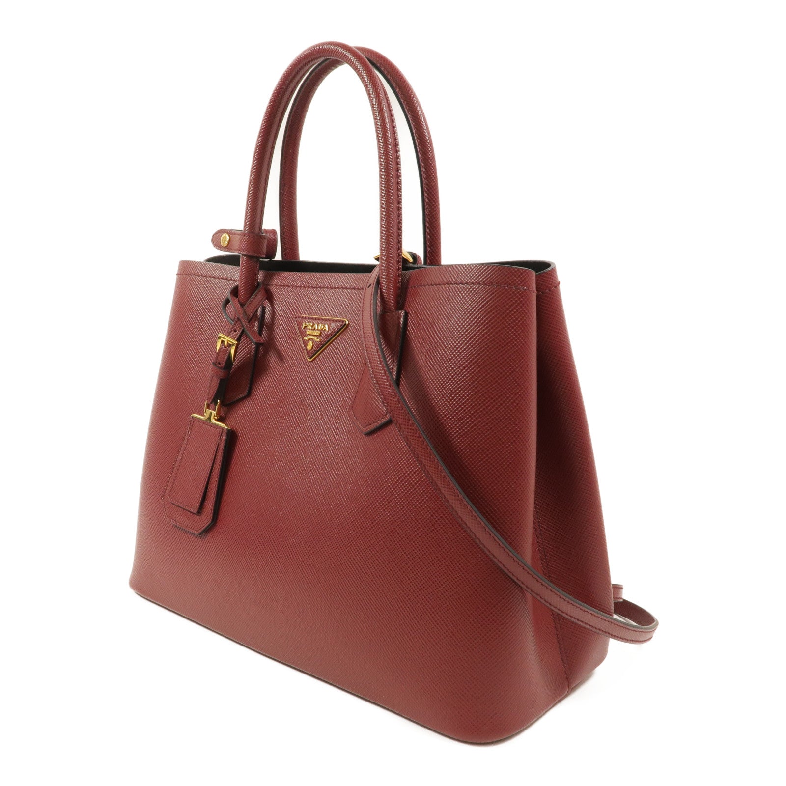 PRADA 牛皮皮革2 Way Shoulder手挽肩背兩用袋