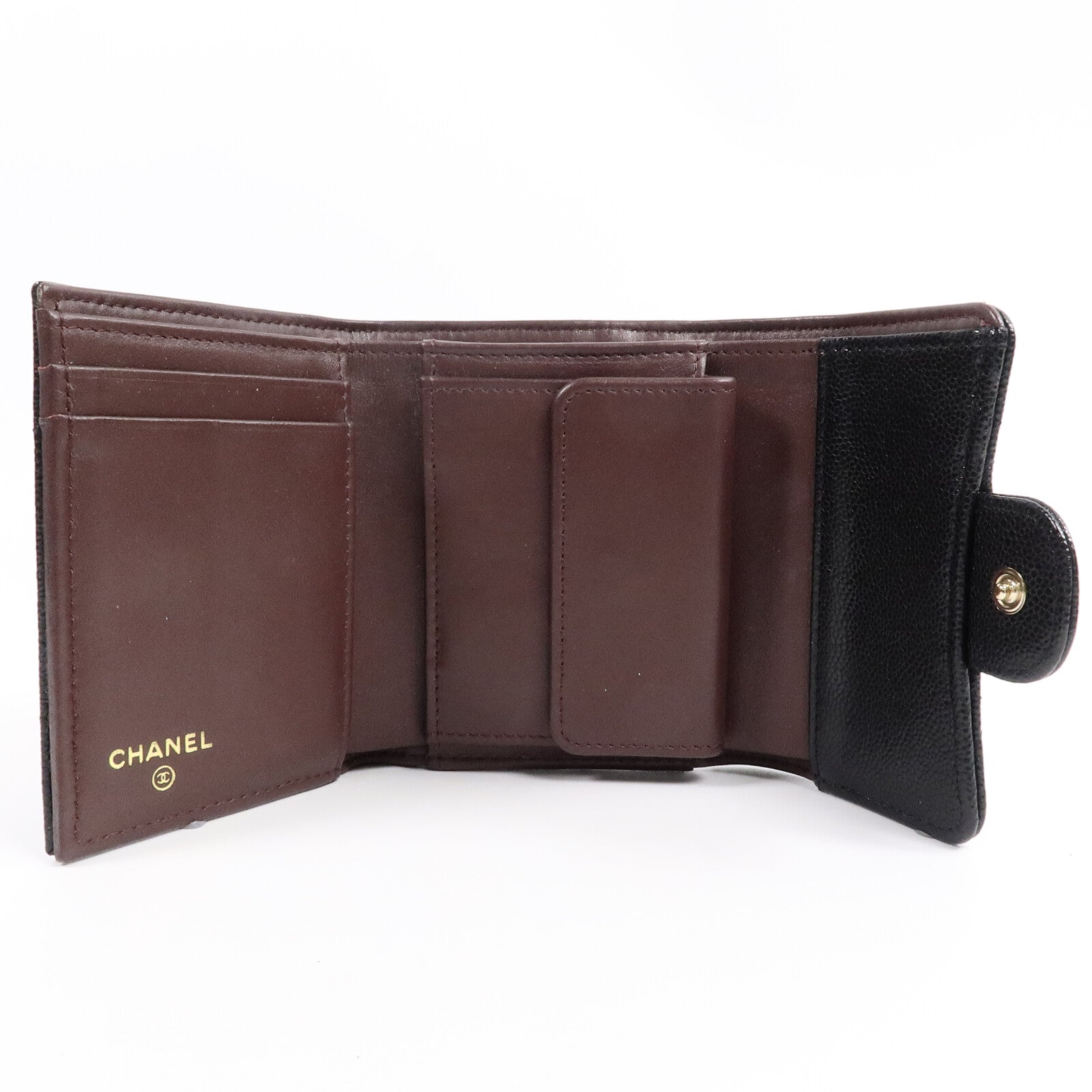 CHANEL 牛皮皮革Classic Flap Wallet錢包