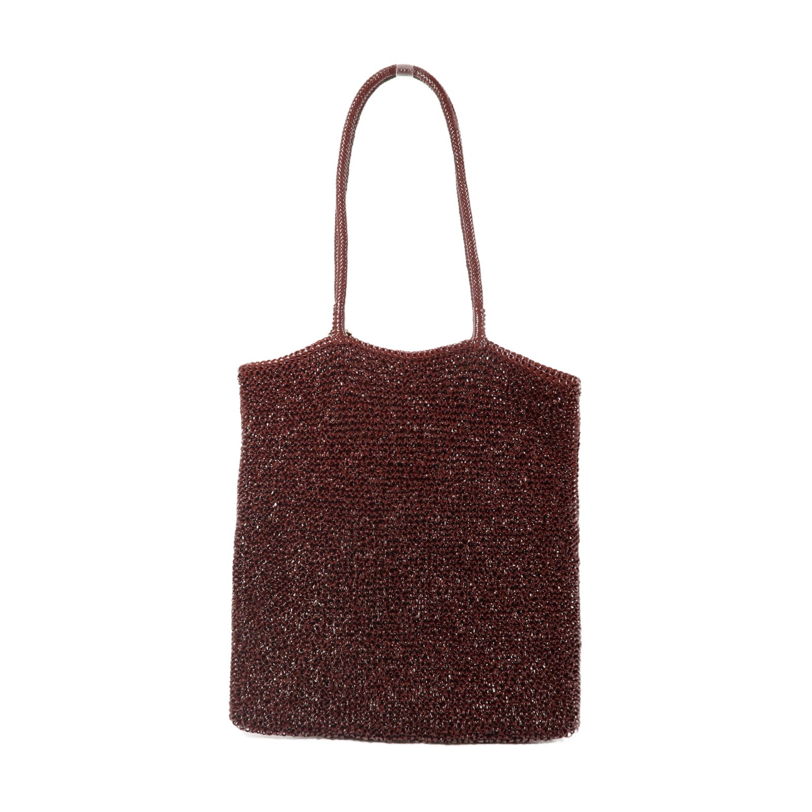 ANTEPRIMA PVC Wirebag金扣肩背袋紅色
