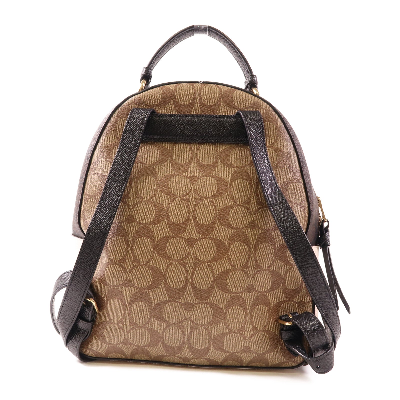 COACH 塗層帆布Backpack金扣背包
