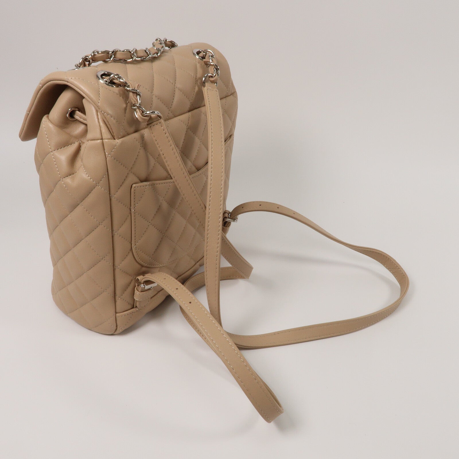 CHANEL 羊皮皮革Backpack背包