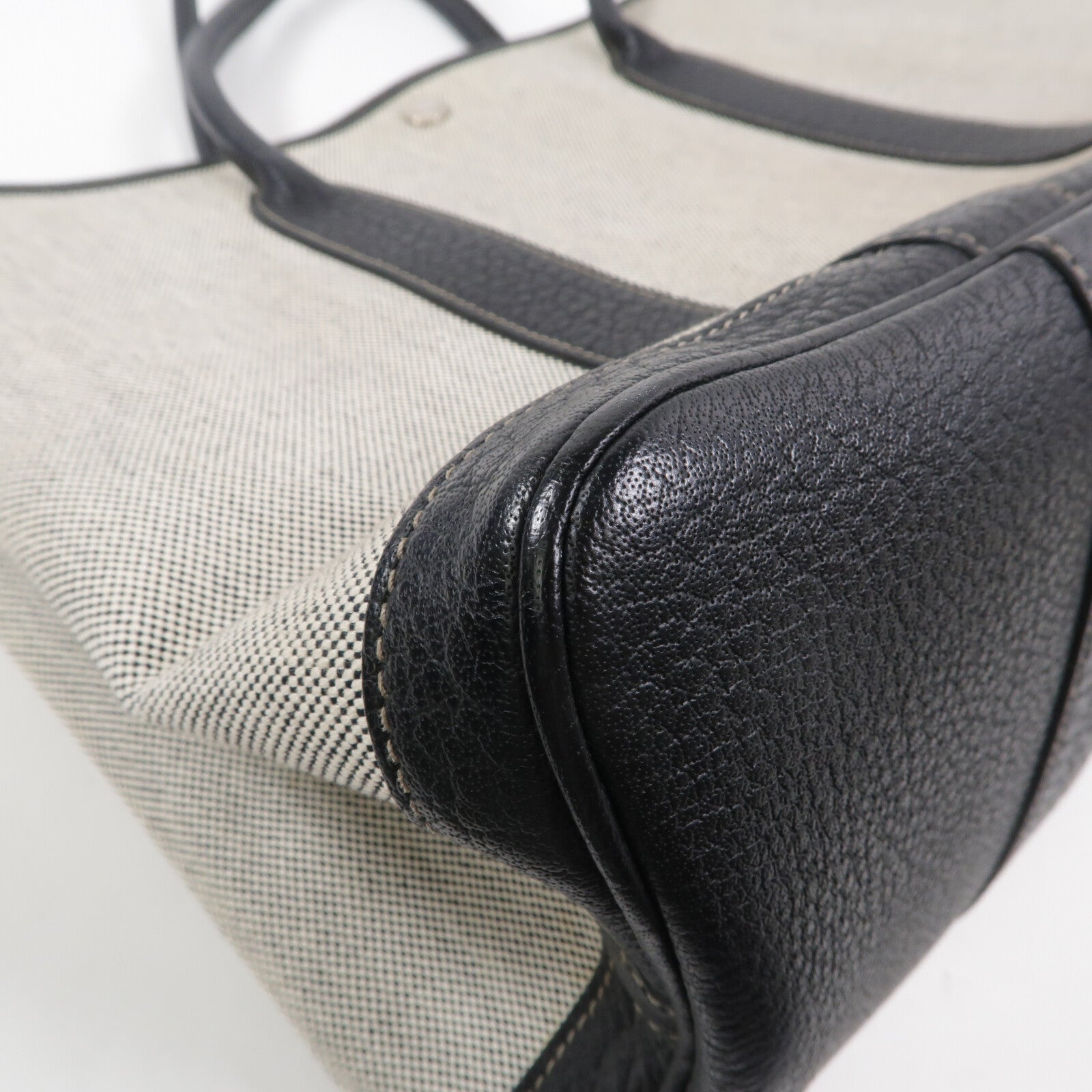 HERMES 帆布Garden Party PM手挽袋