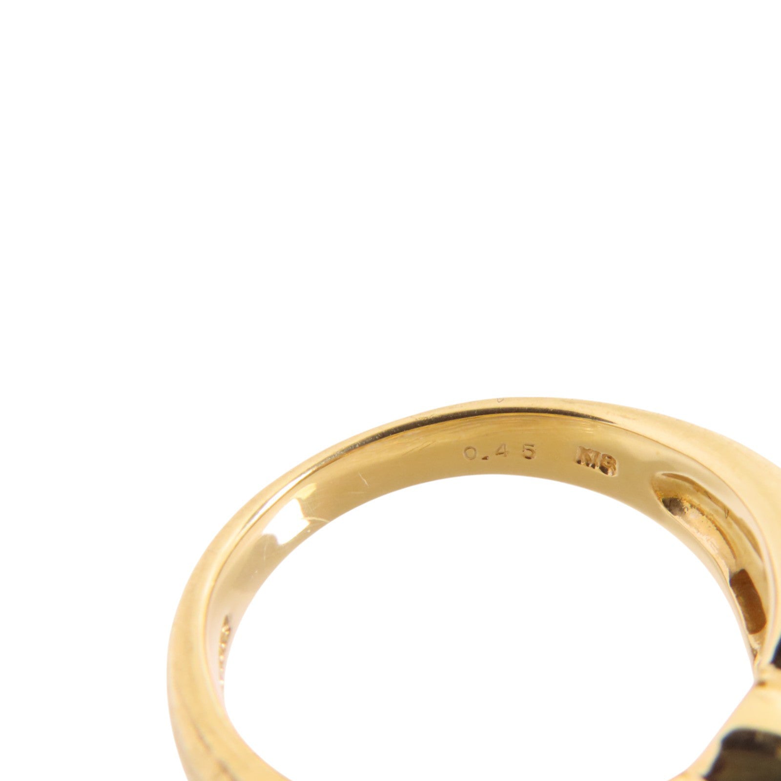 JEWELRY 18K黃金/鑽石Diamond Ring戒指US#6.25