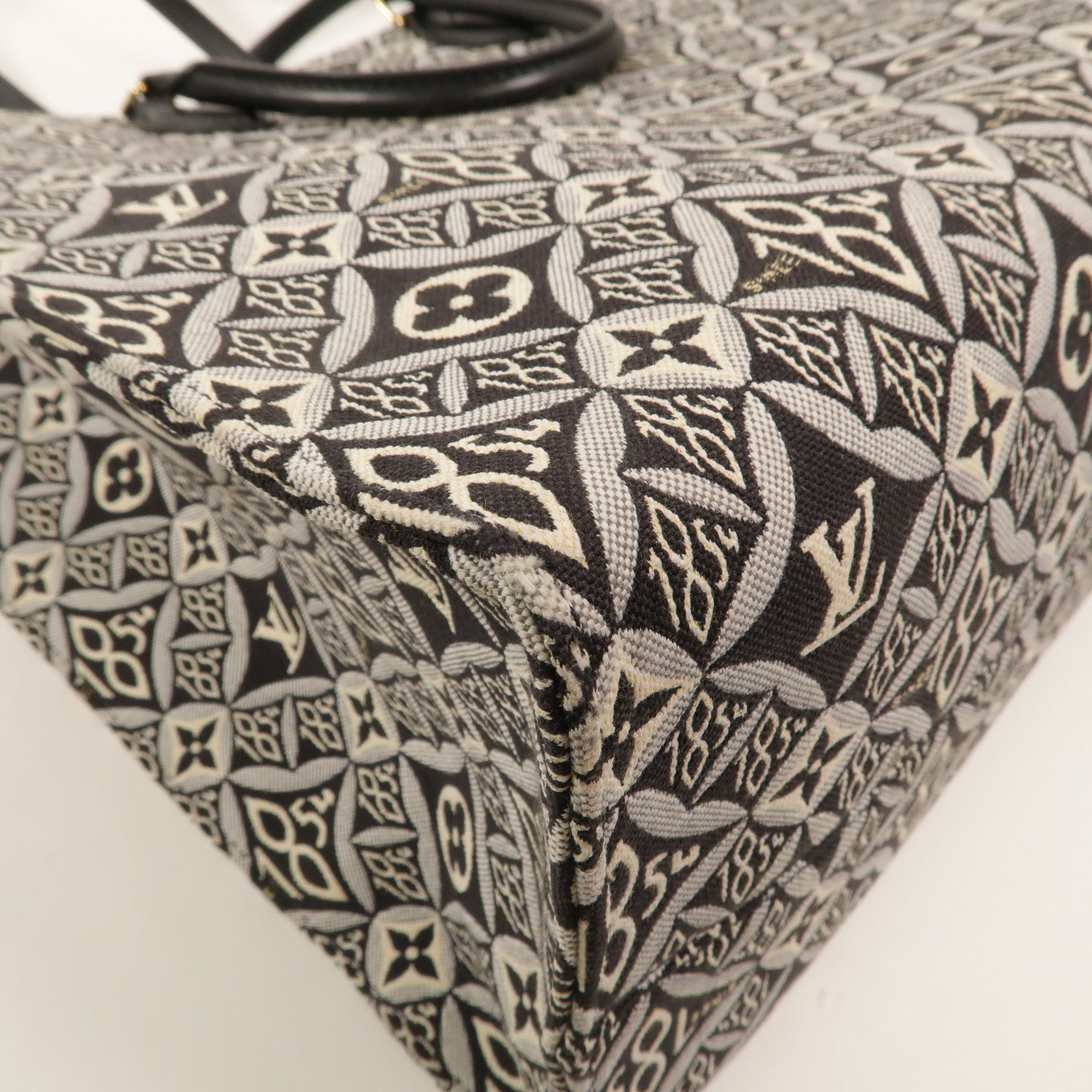 LOUIS VUITTON Monogram Jacquard Since 1854 OnTheGo GM手挽肩背兩用袋
