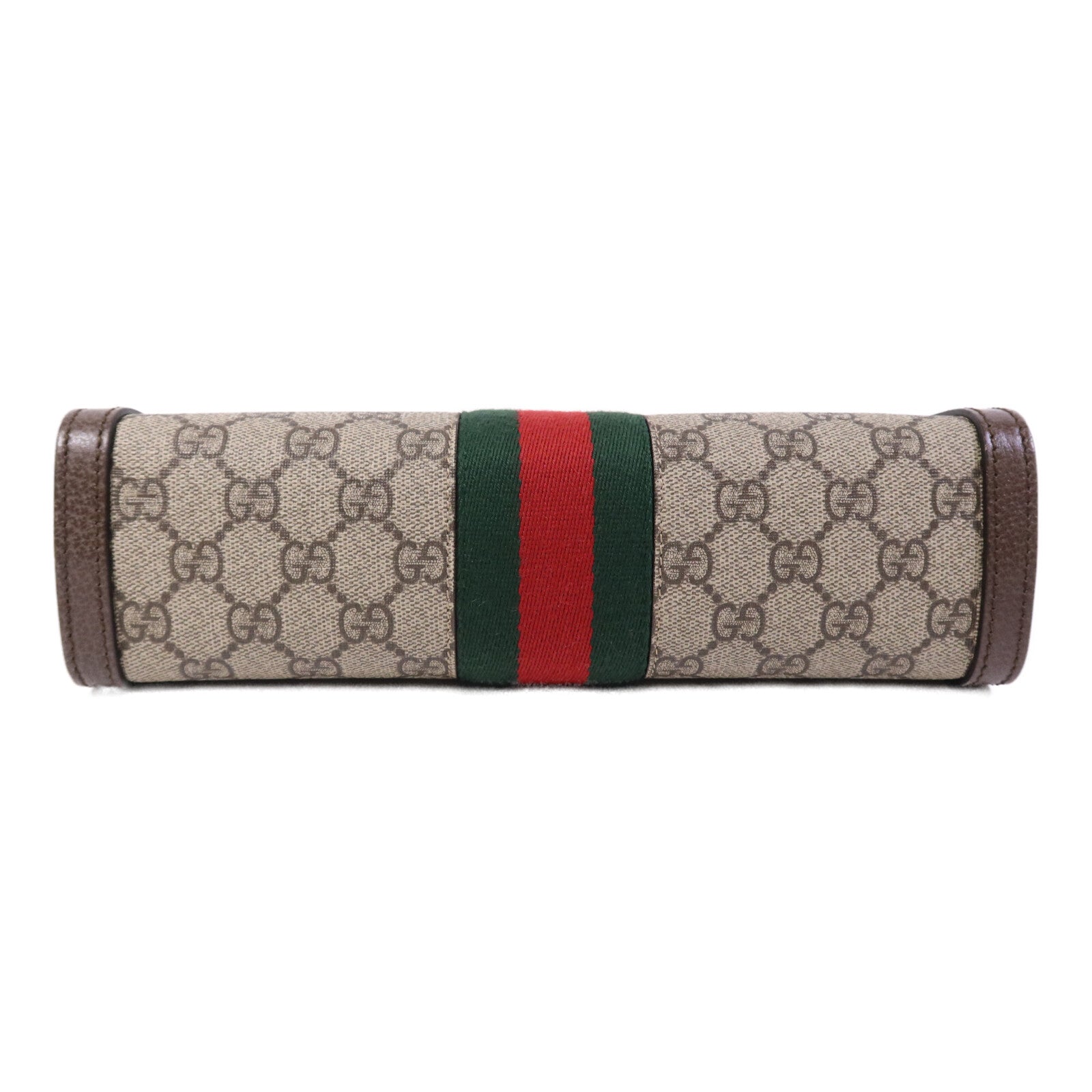 GUCCI 【激減優惠】塗層帆布Ophldia GG金扣鏈帶肩背袋