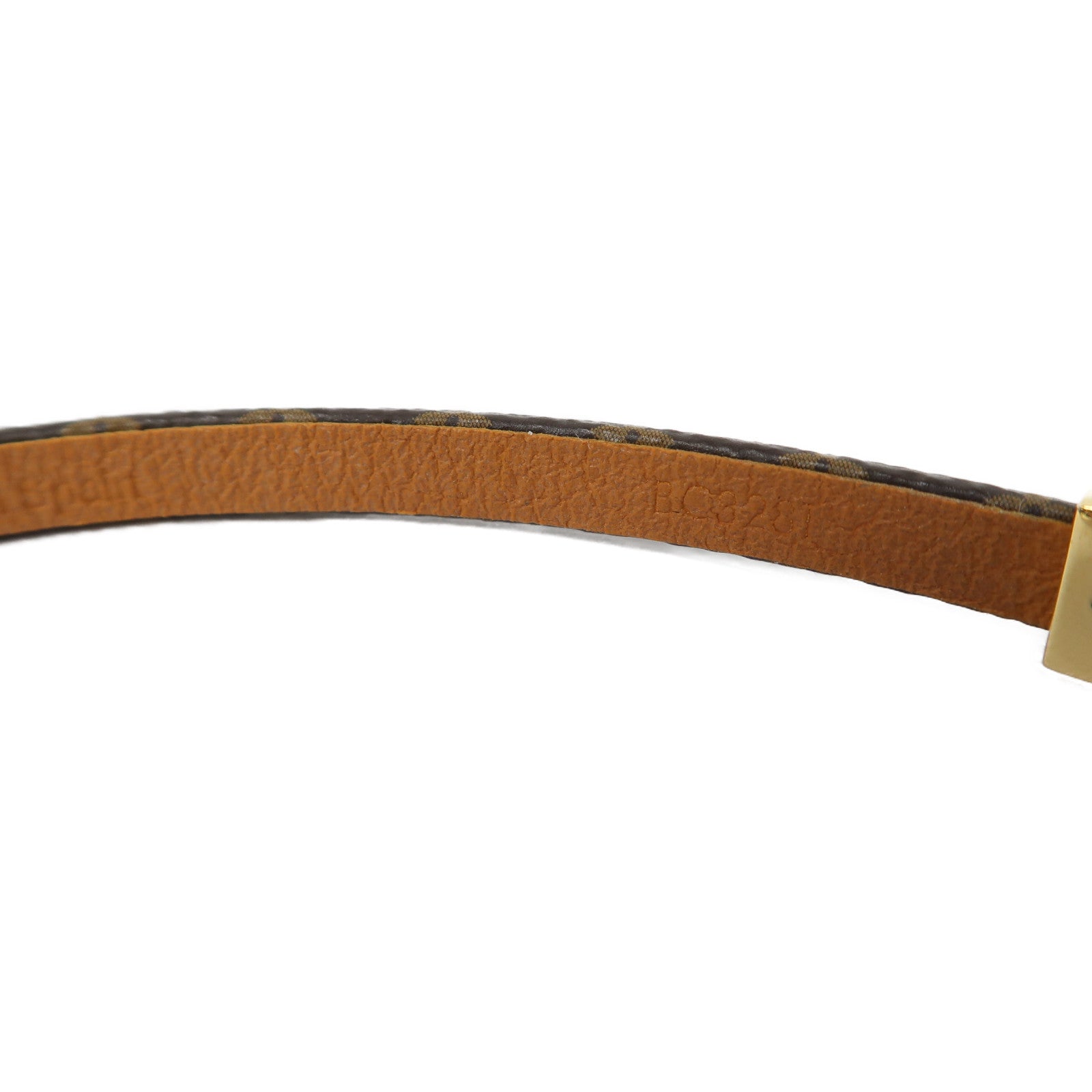 LOUIS VUITTON Monogram/金屬Bracelet手鐲啡色