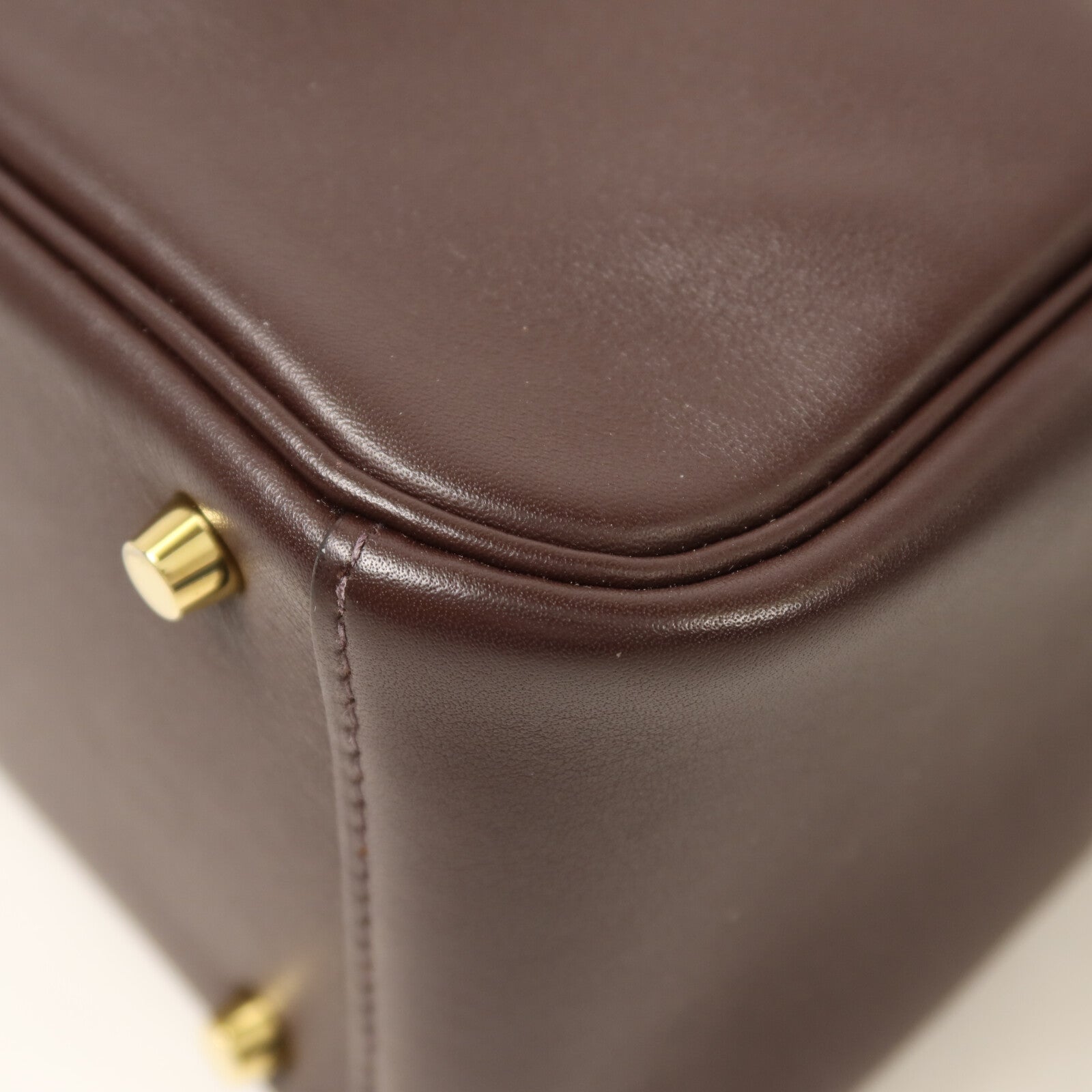 HERMES Swift皮革Mini Lindy手挽肩背兩用袋Rouge Sellier