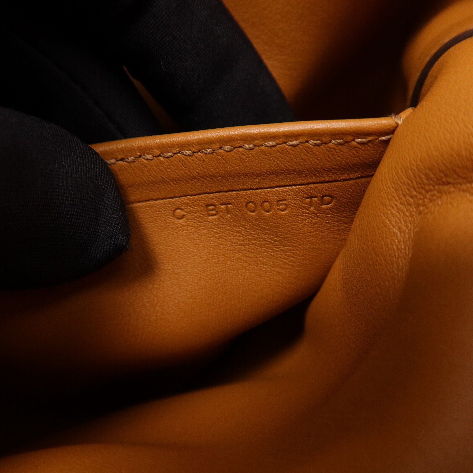 HERMES Evercolor皮革Licol 17肩背袋Toffee