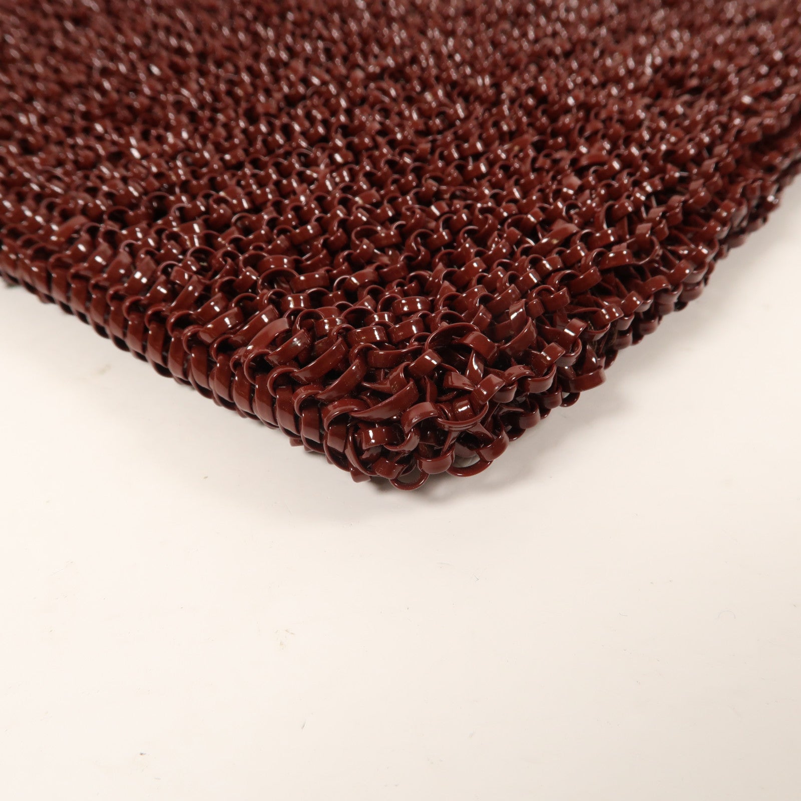 ANTEPRIMA PVC Wirebag金扣肩背袋紅色