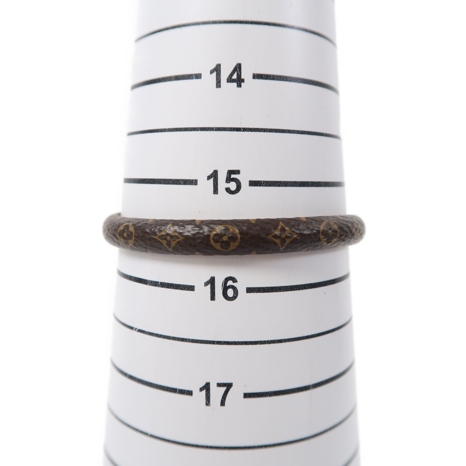 LOUIS VUITTON Monogram/金屬Bracelet手鐲啡色