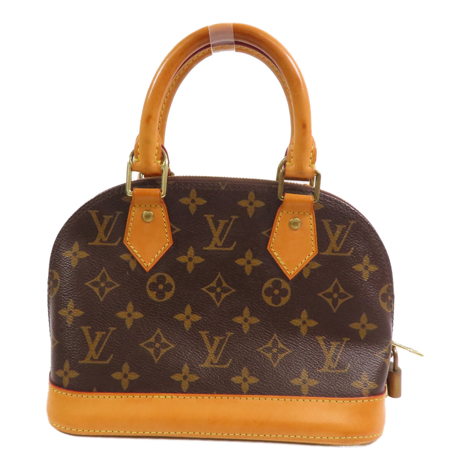 LOUIS VUITTON Monogram Alma BB金扣手挽肩背兩用袋