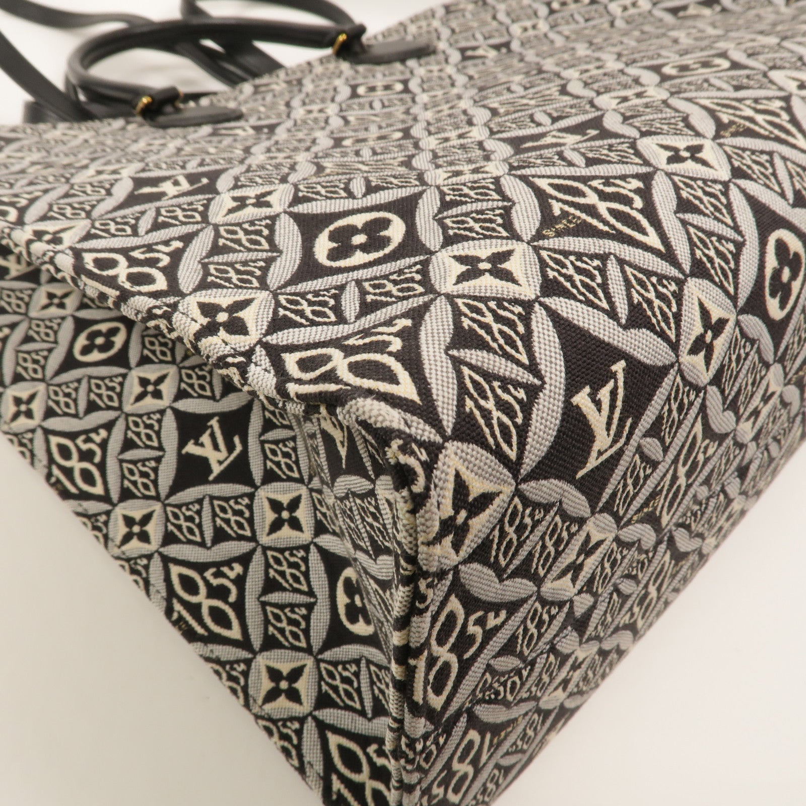 LOUIS VUITTON Monogram Jacquard Since 1854 OnTheGo GM手挽肩背兩用袋