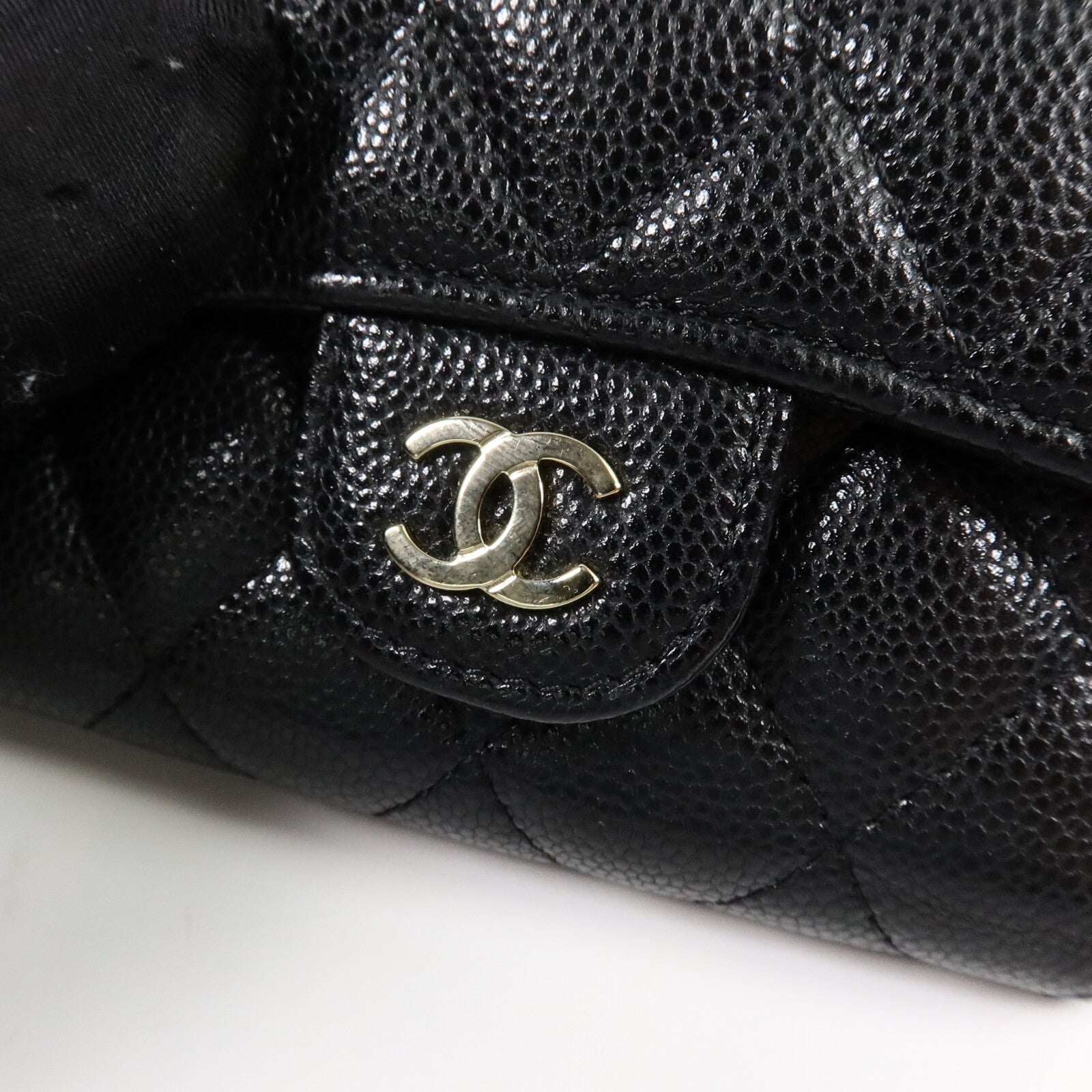 CHANEL 牛皮皮革Classic Flap Wallet錢包