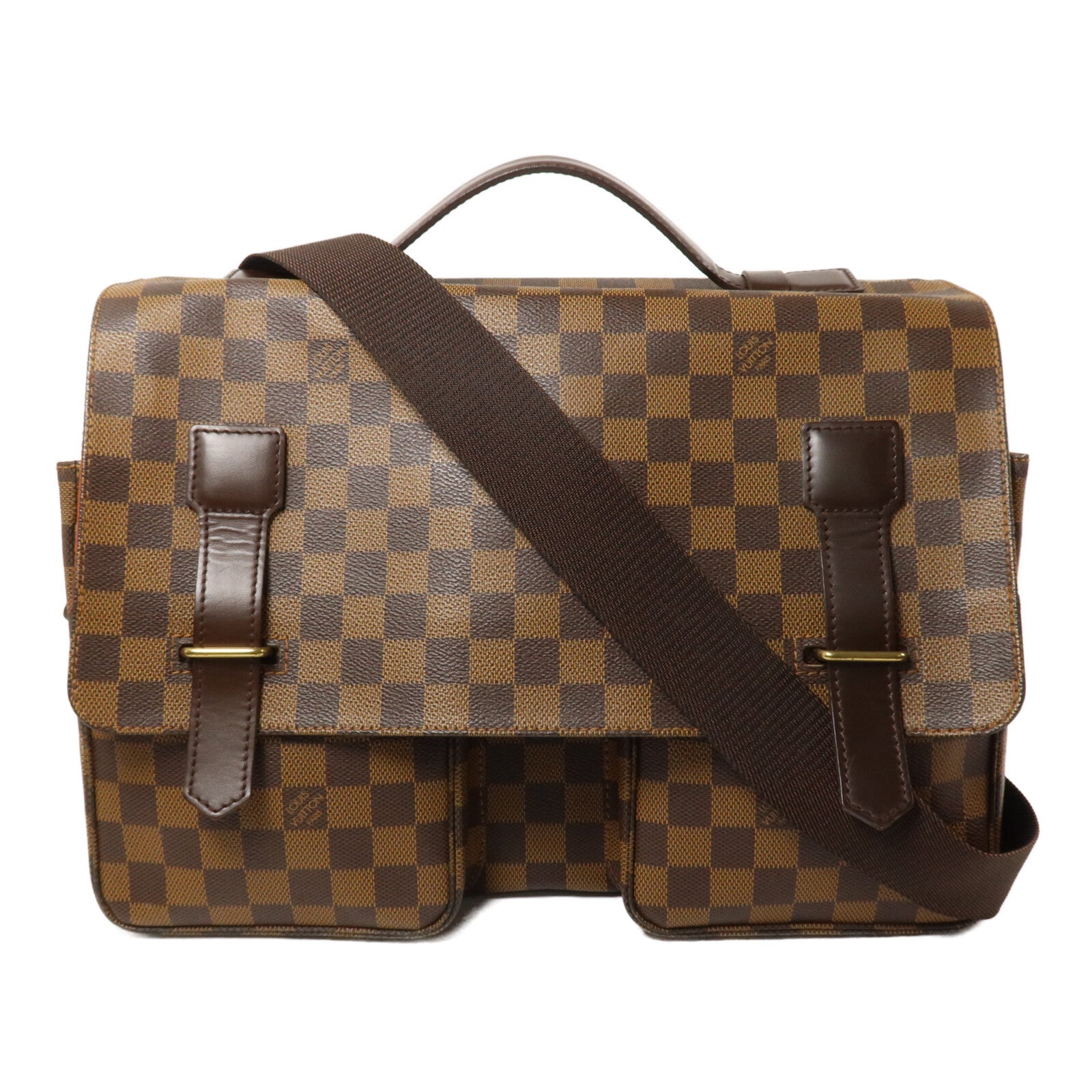 LOUIS VUITTON Damier Broadway手挽肩背兩用袋