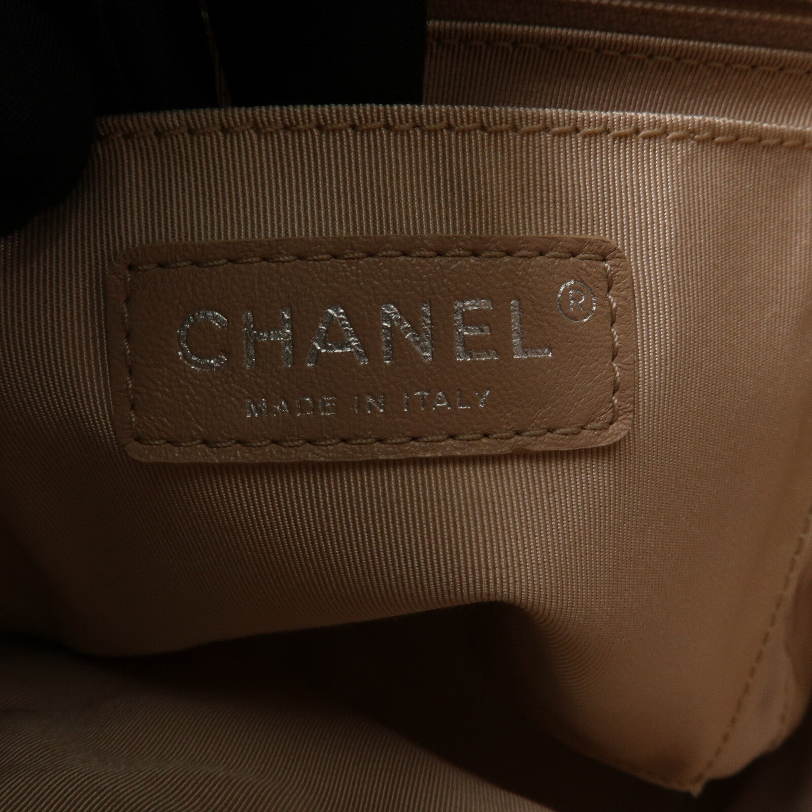 CHANEL 羊皮皮革Backpack背包