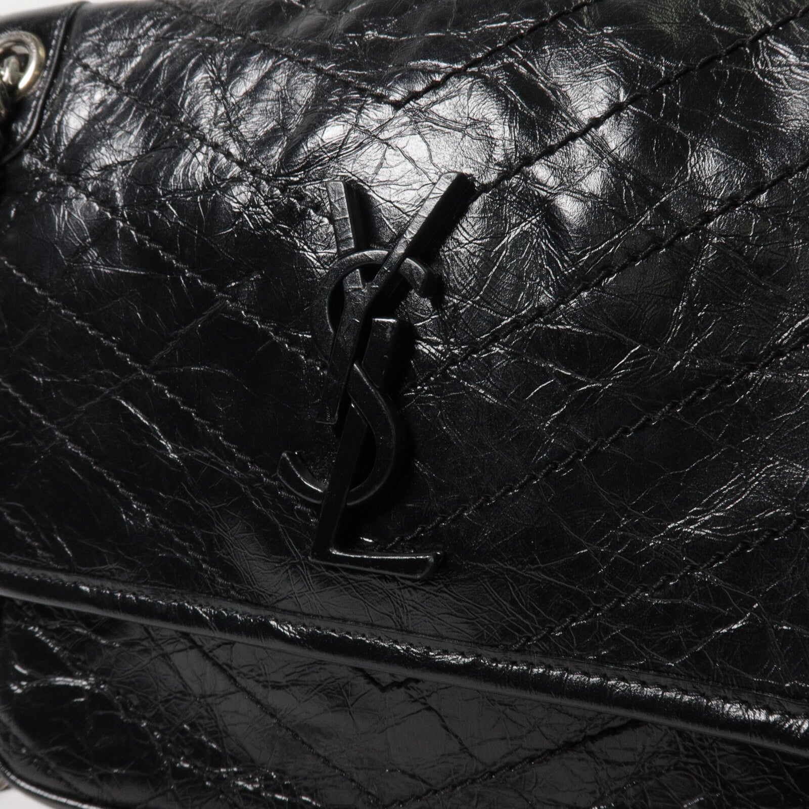 SAINT LAURENT 牛皮皮革Niki Medium鏈帶肩背袋