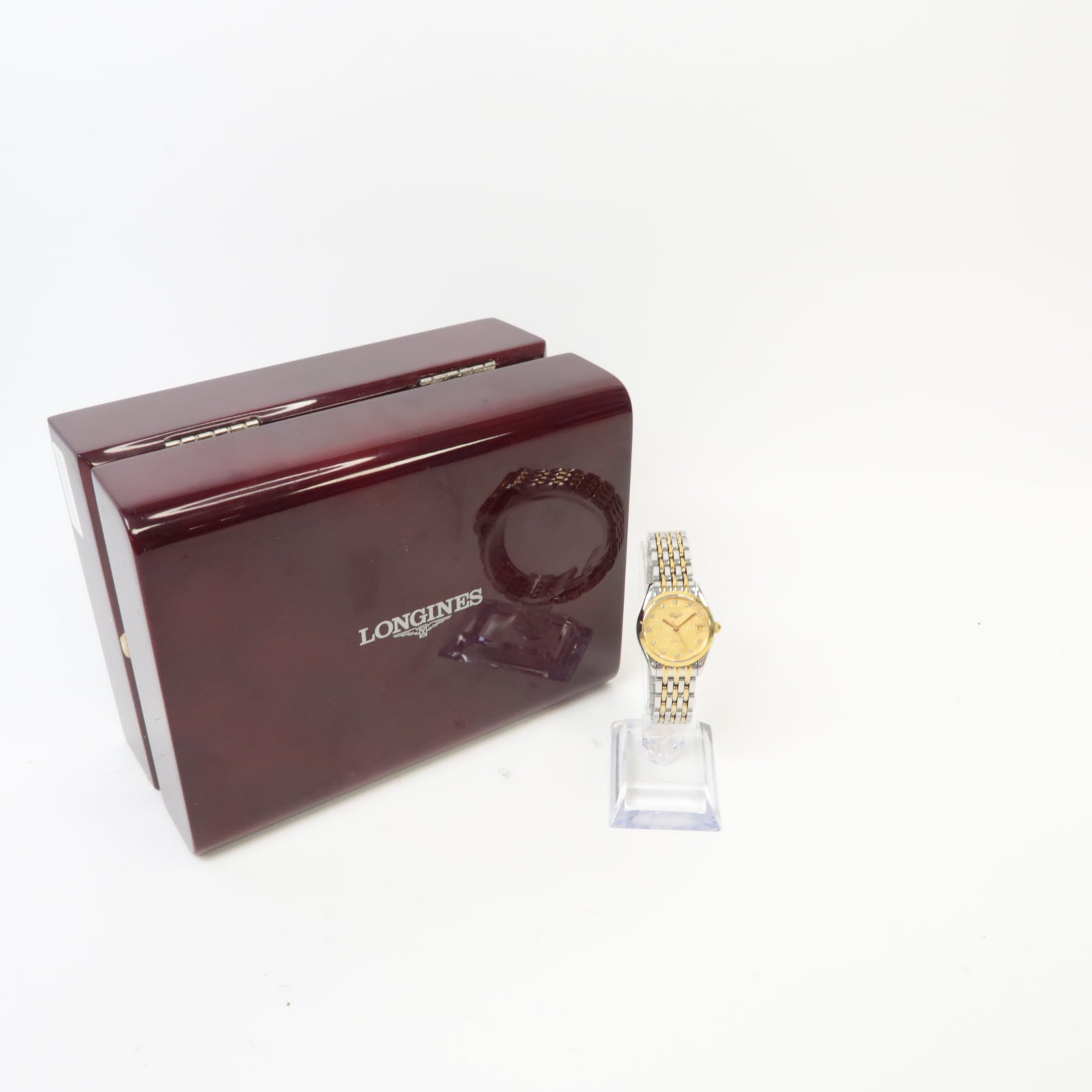 LONGINES 【激減優惠】Flagship18K黃金/不鏽鋼手錶自動機芯金色