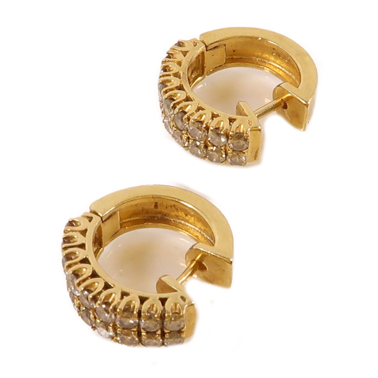 JEWELRY 14K黃金Diamond Earrings鑽石耳環