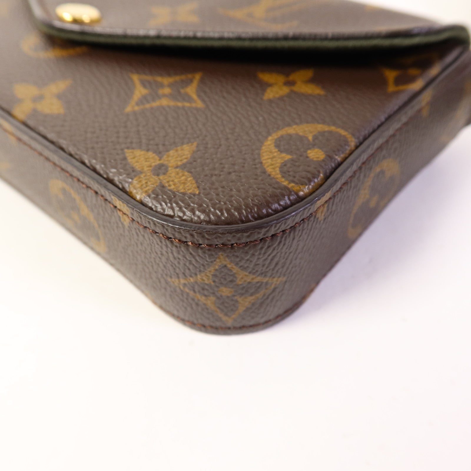 LOUIS VUITTON Monogram Felicie Strap & Go金扣肩背袋