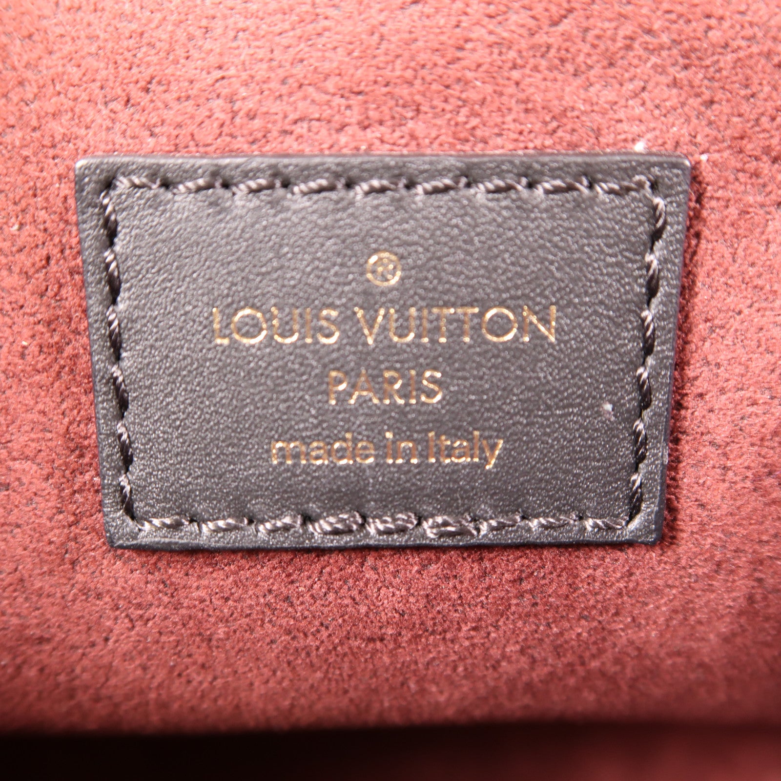 LOUIS VUITTON Damier Vavin PM金扣鏈帶肩背袋