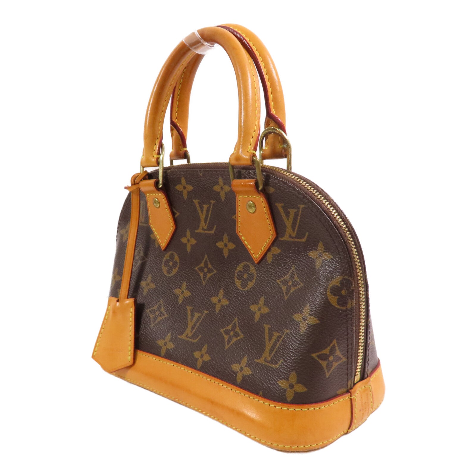 LOUIS VUITTON Monogram Alma BB金扣手挽肩背兩用袋