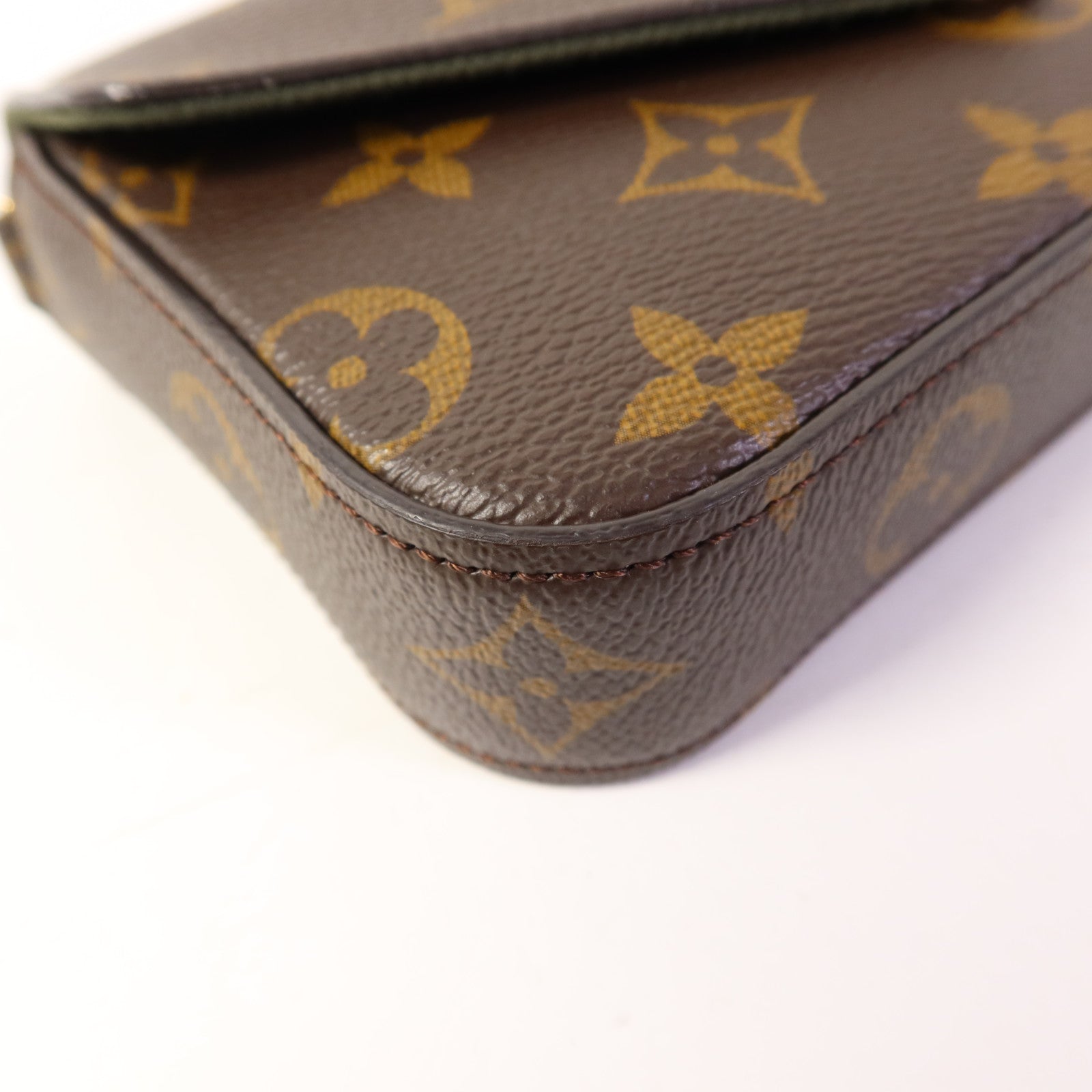 LOUIS VUITTON Monogram Felicie Strap & Go金扣肩背袋
