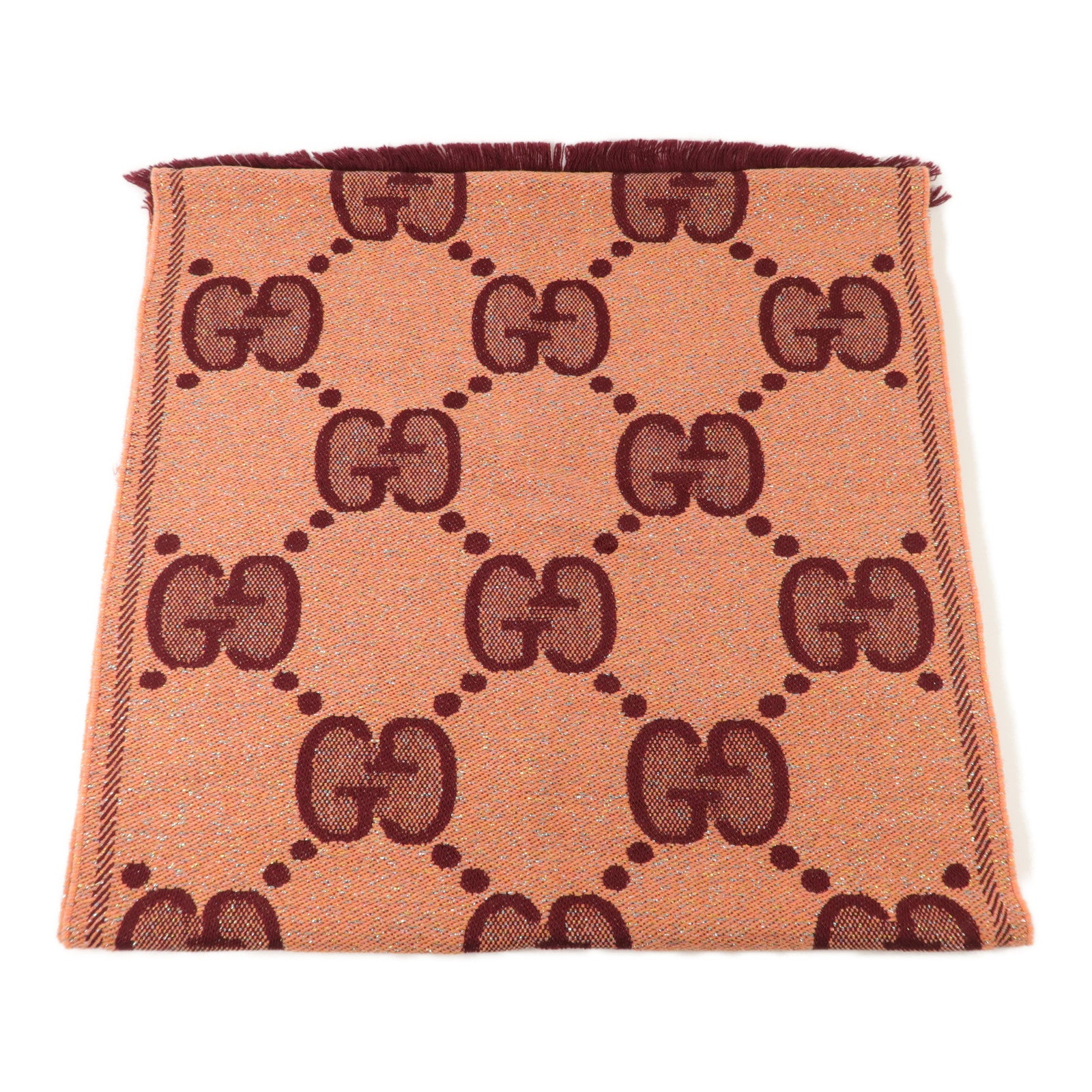 GUCCI 【激減優惠】羊毛/金属化繊維Scarf頸巾