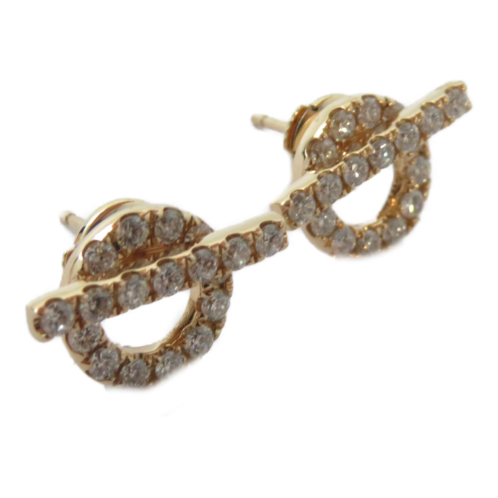 JEWELRY 18K玫瑰金Diamond Earrings鑽石耳環