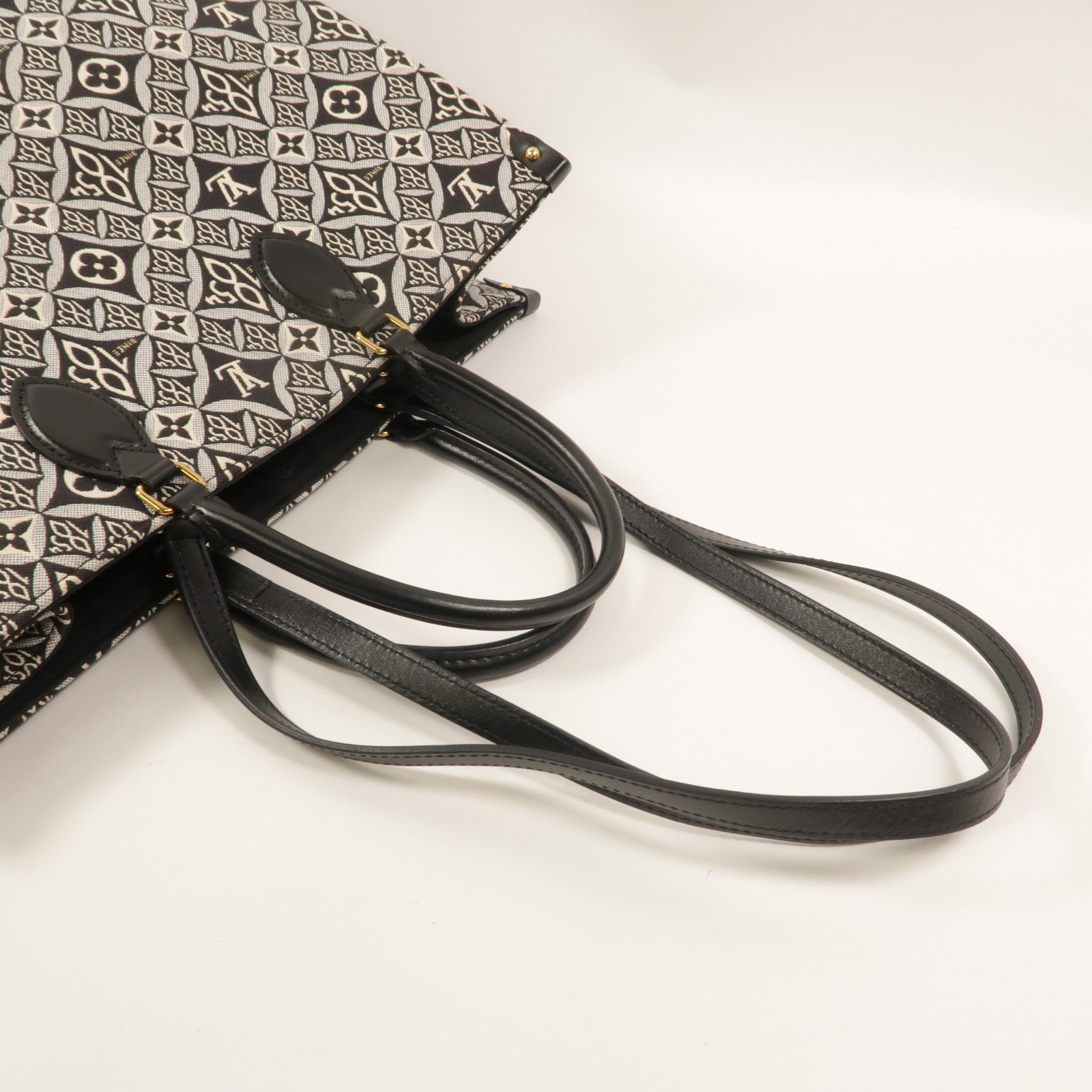 LOUIS VUITTON Monogram Jacquard Since 1854 OnTheGo GM手挽肩背兩用袋