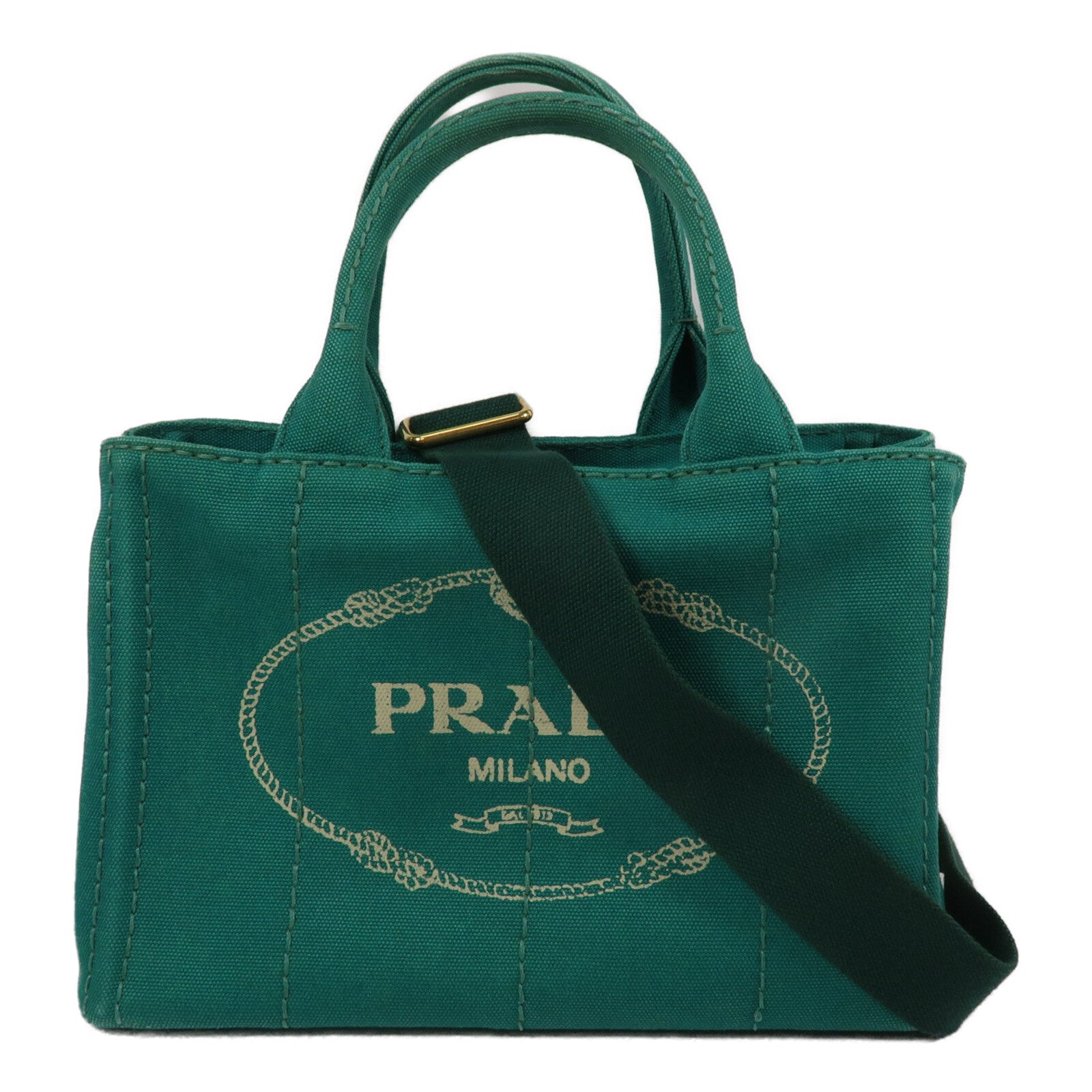 PRADA 帆布2 Way Shoulder手挽肩背兩用袋