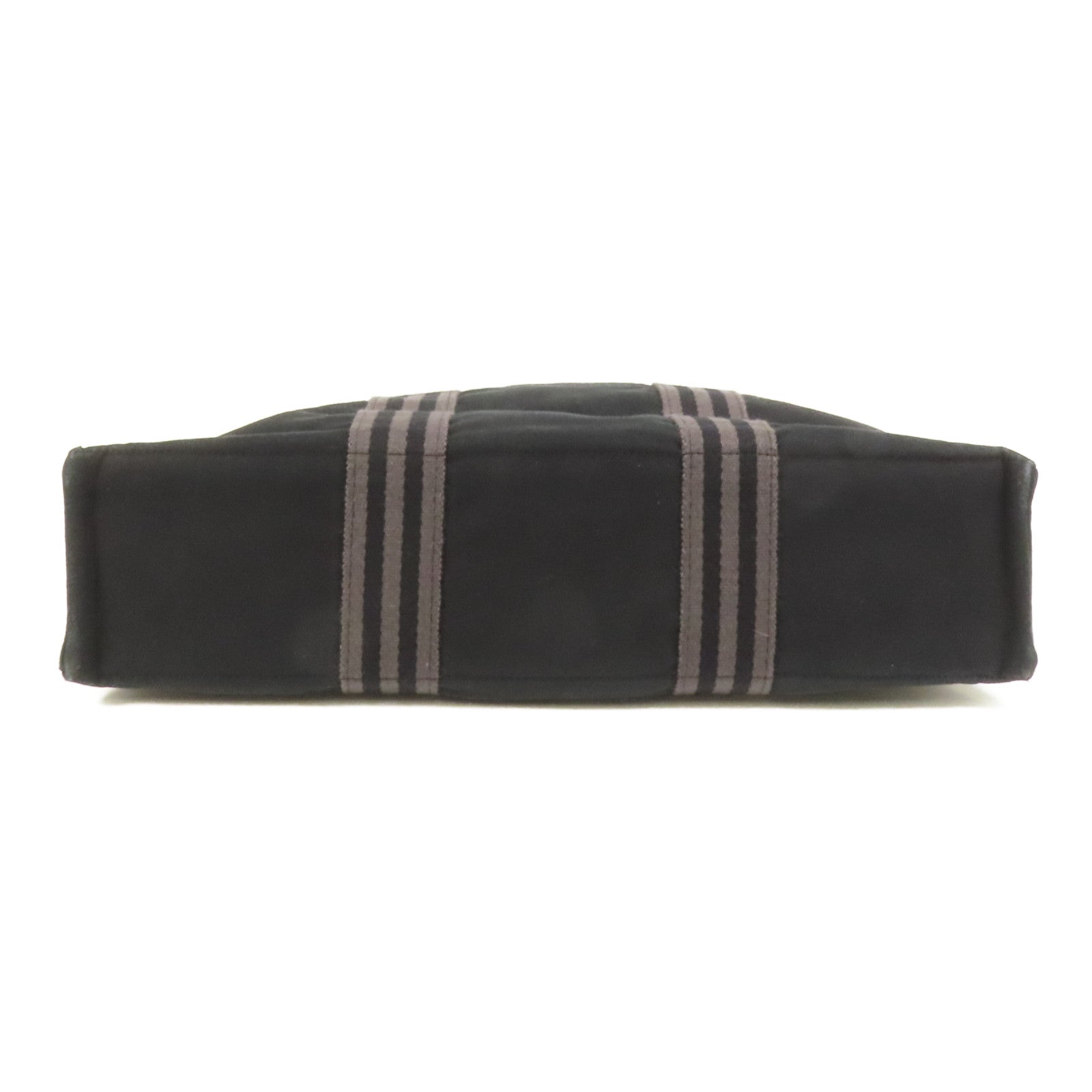 HERMES 帆布Fourre Tout Tote PM銀扣手挽袋