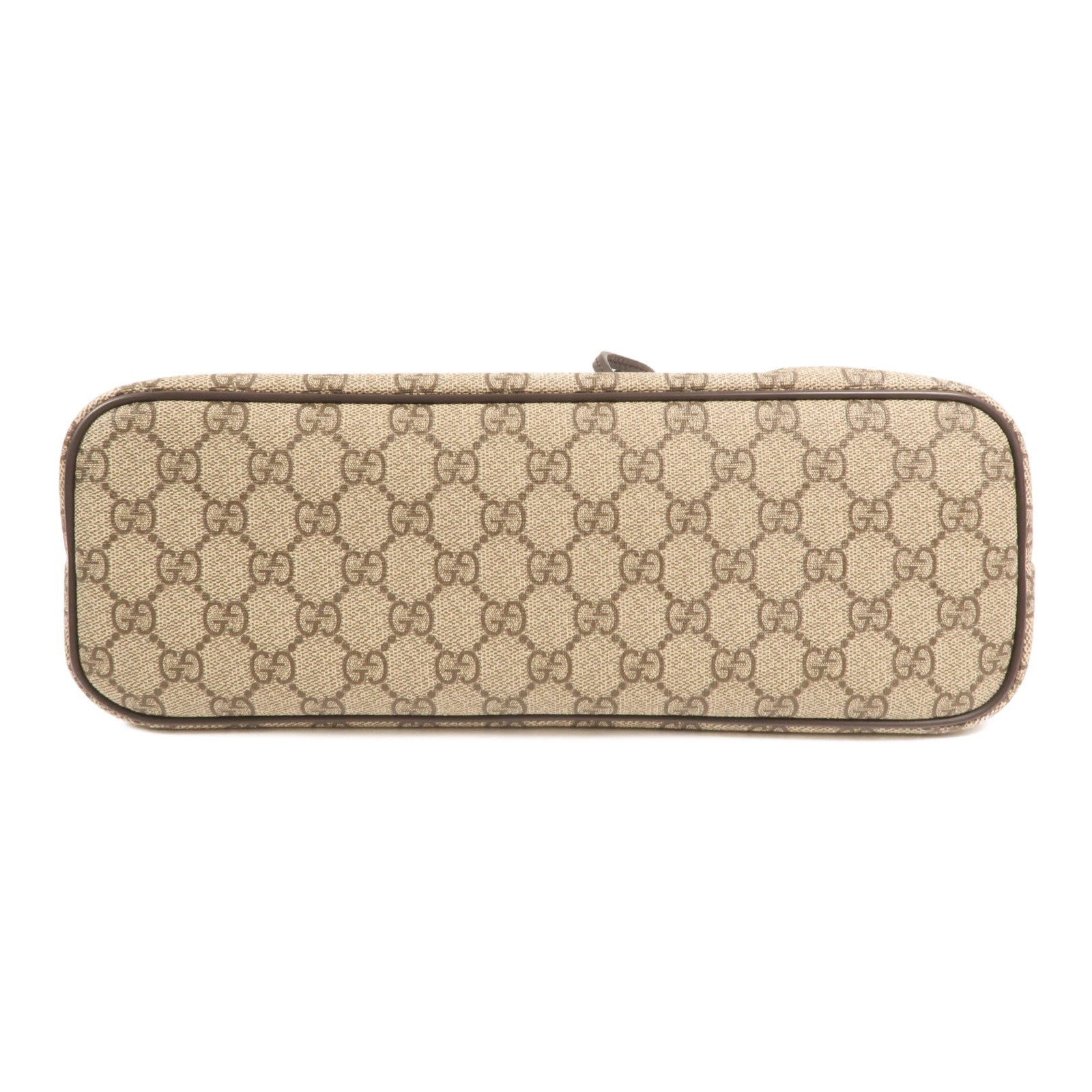 GUCCI 塗層帆布Tote Bag金扣手挽肩背兩用袋