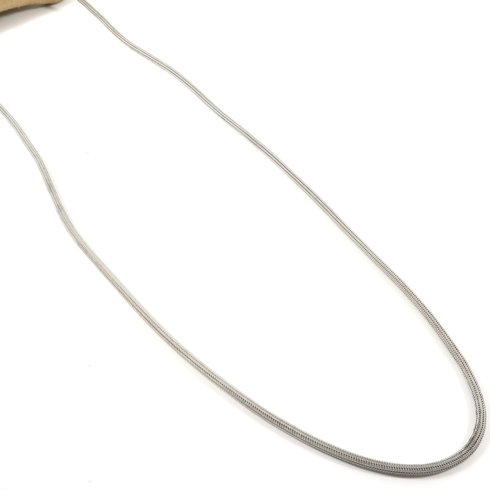 CHANEL 【激減優惠】布料Hip bag coco mark 5th銀扣肩背袋米色