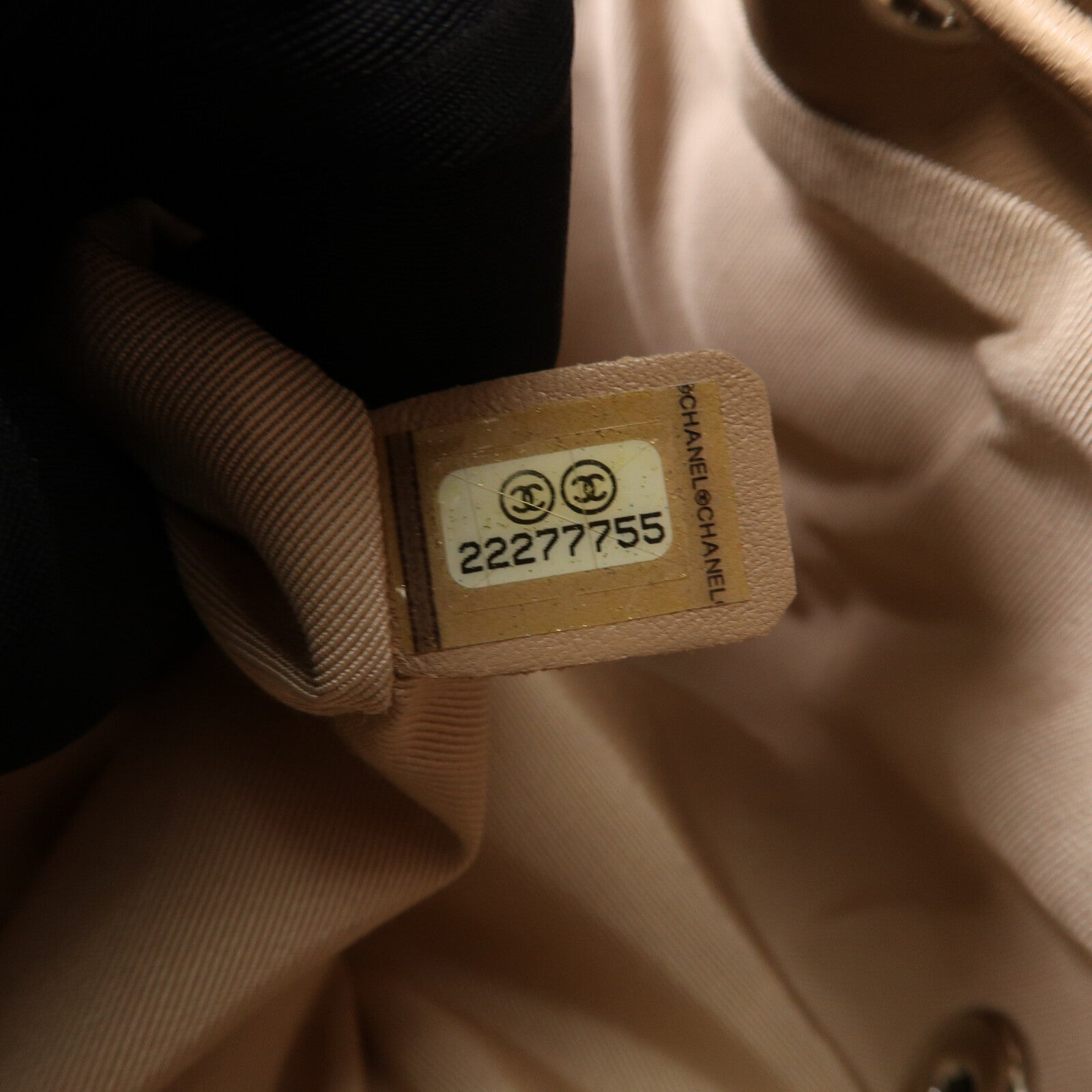 CHANEL 羊皮皮革Backpack背包