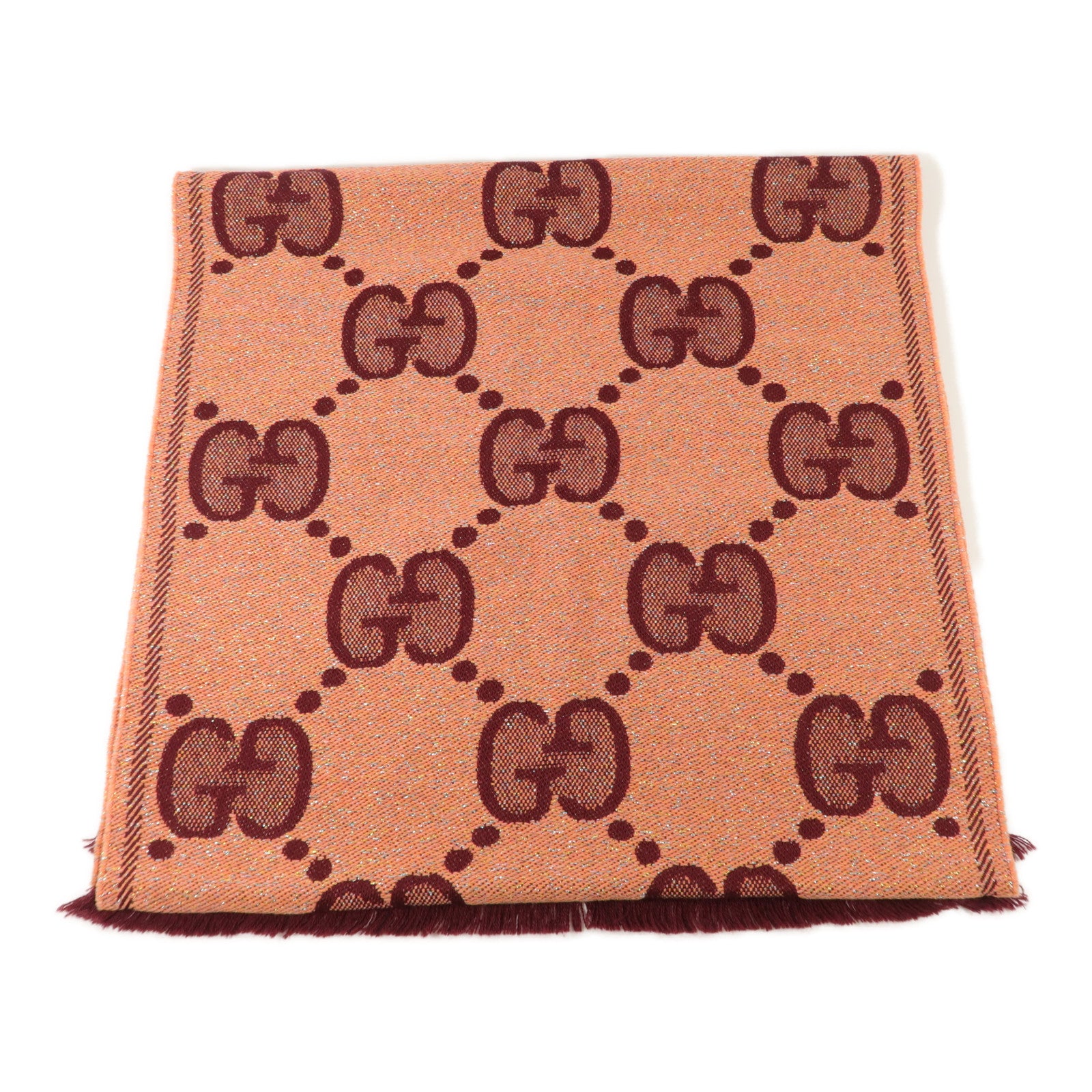 GUCCI 【激減優惠】羊毛/金属化繊維Scarf頸巾