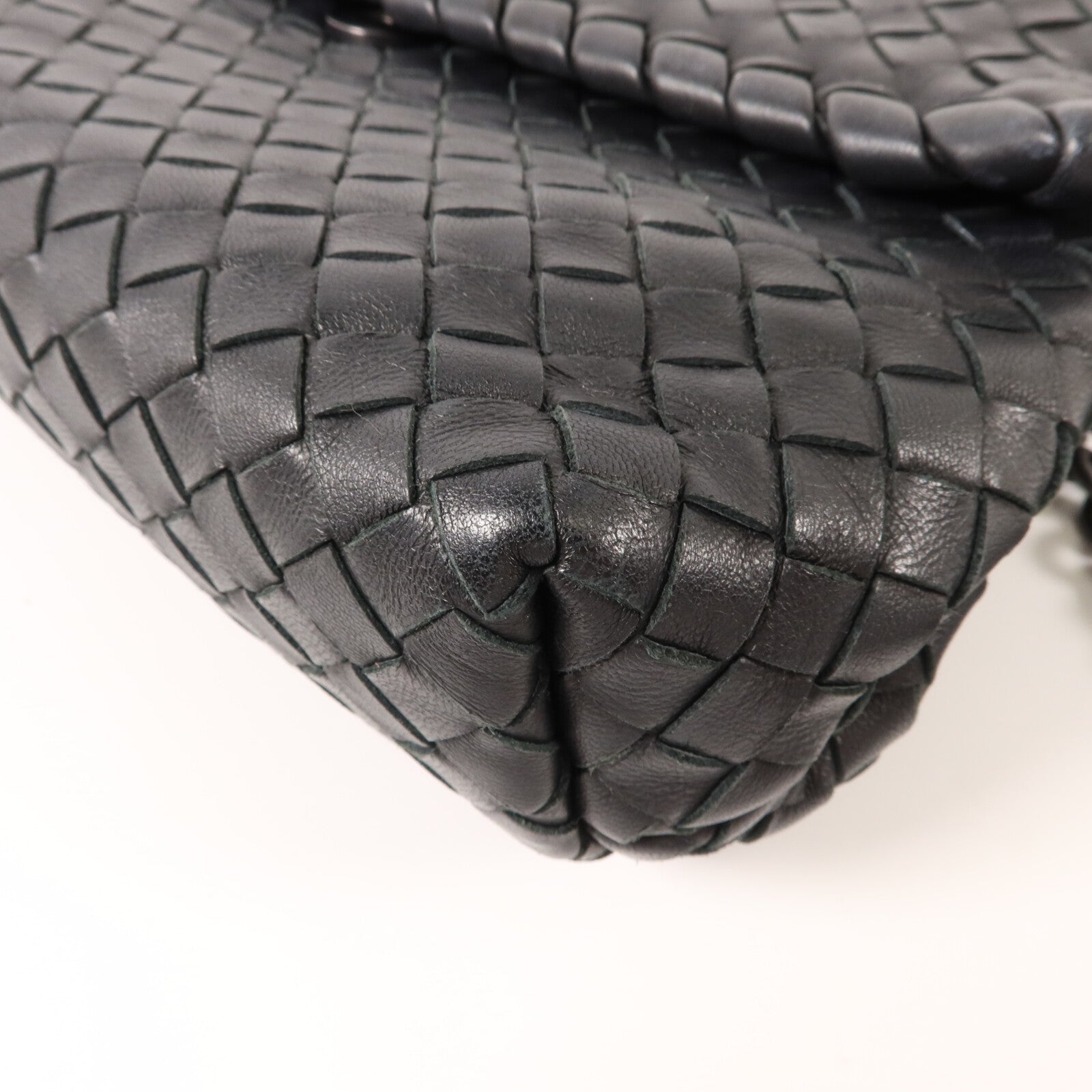 BOTTEGA VENETA 羊皮皮革Shoulder Bag鏈帶肩背袋