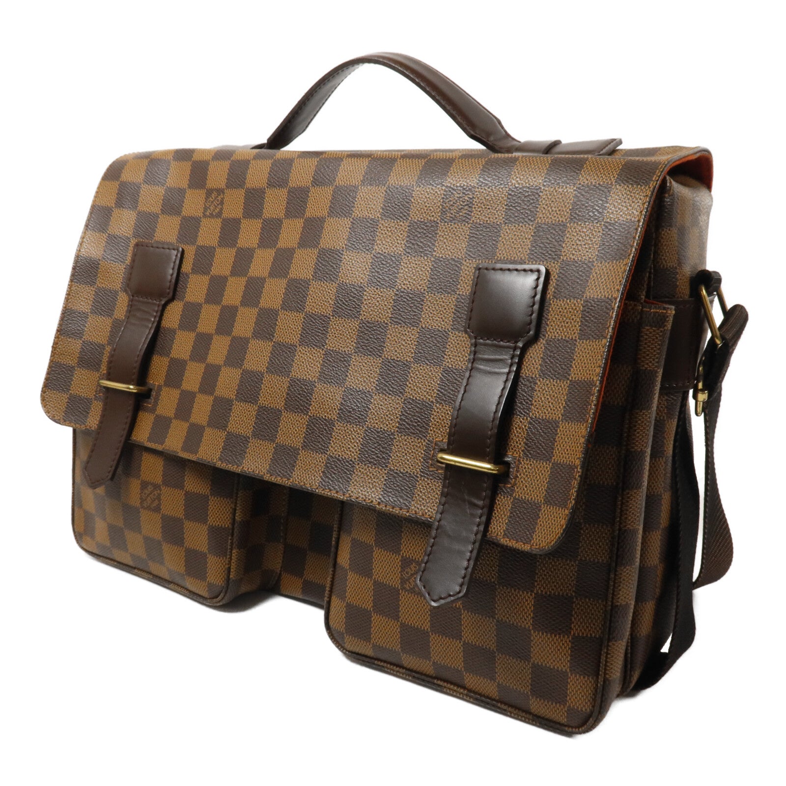 LOUIS VUITTON Damier Broadway手挽肩背兩用袋