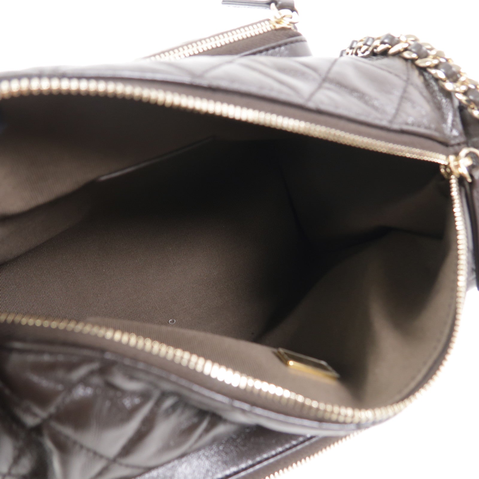 CHANEL 羊皮皮革Camera Bag鏈帶肩背袋