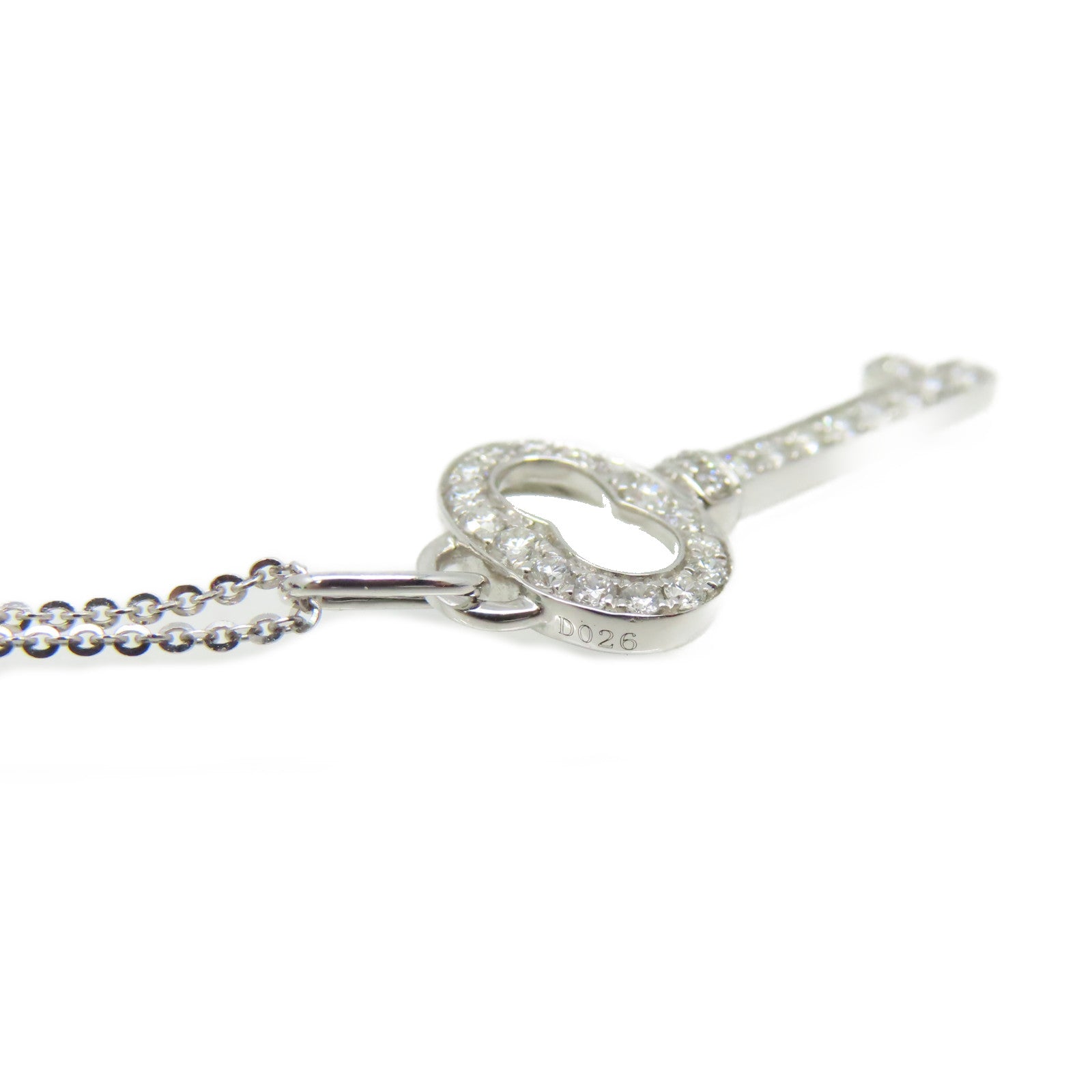 JEWELRY 【激減優惠】18K白金/0.26ct鑽石Diamond Necklace項鏈